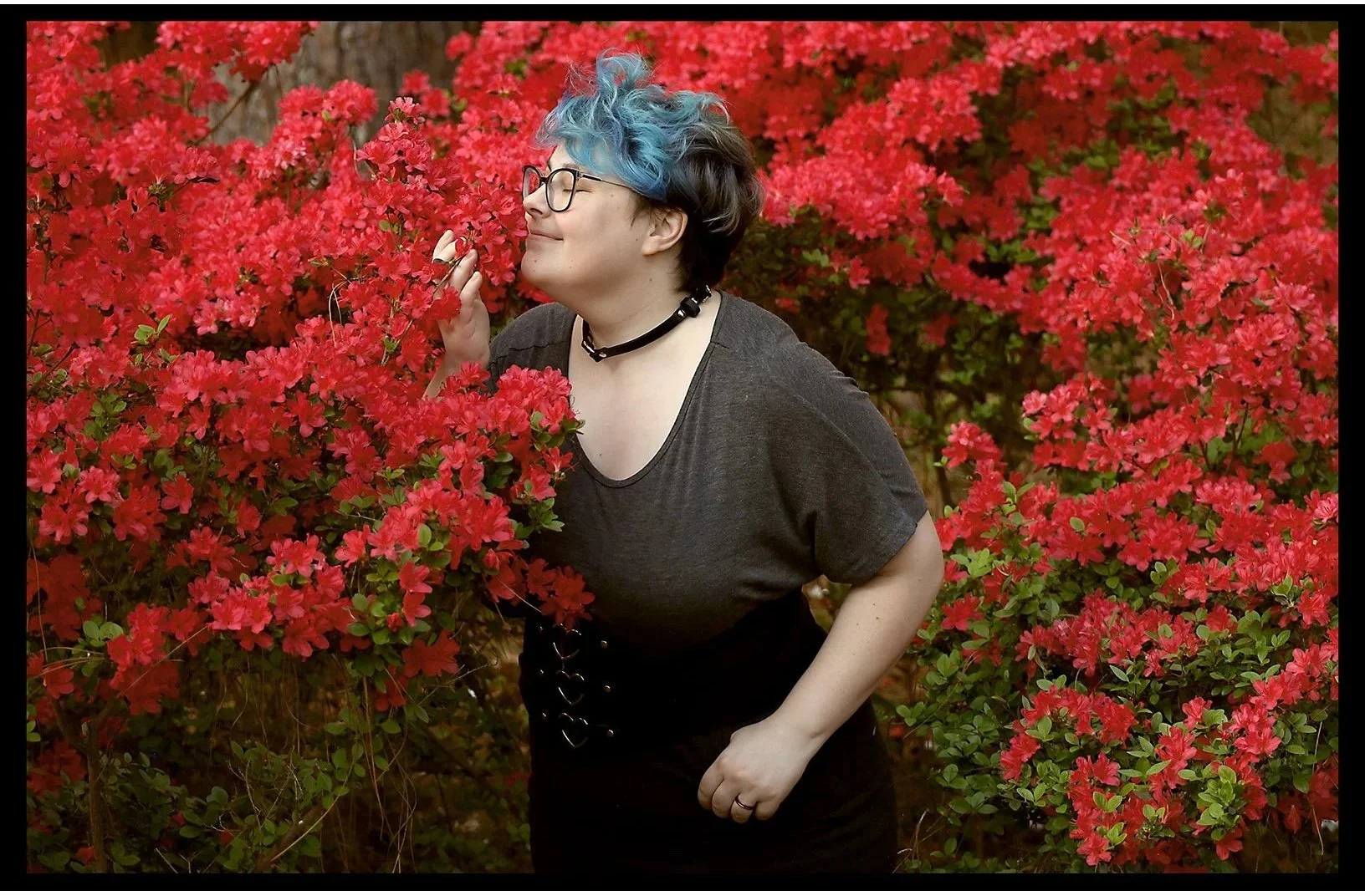 Mina in the Azaleas Spring 2026