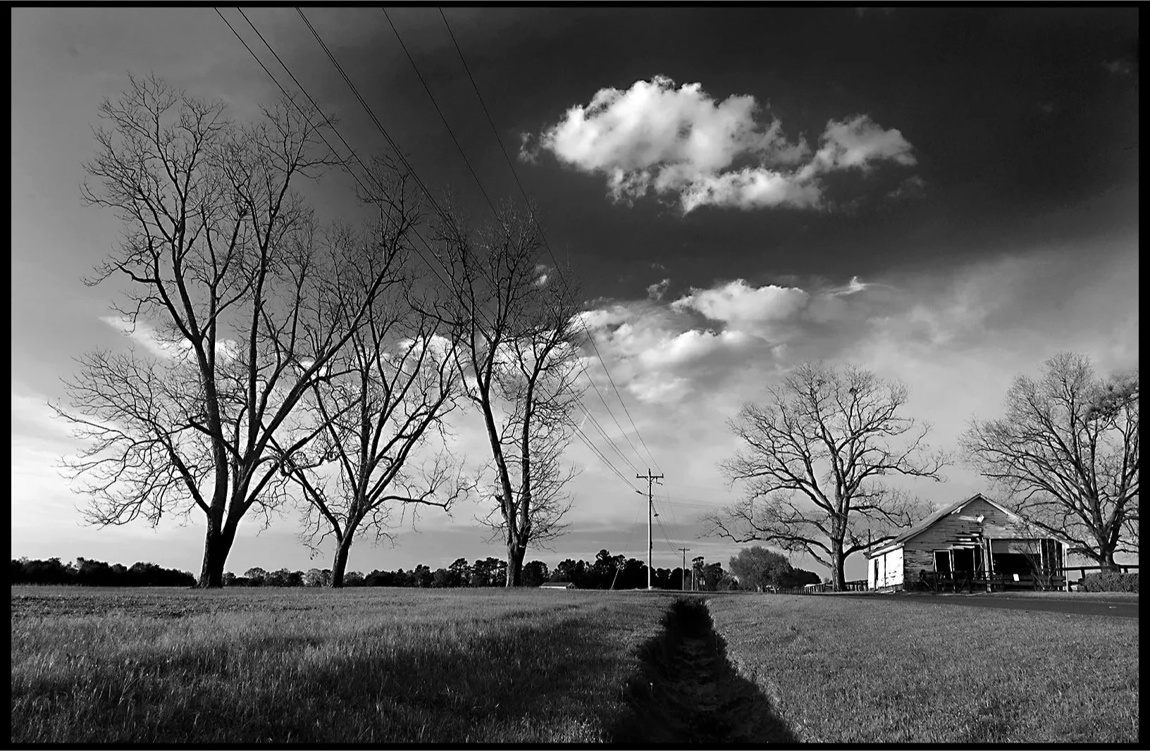 Cloud Over Shaws Fork Road Spring 2025