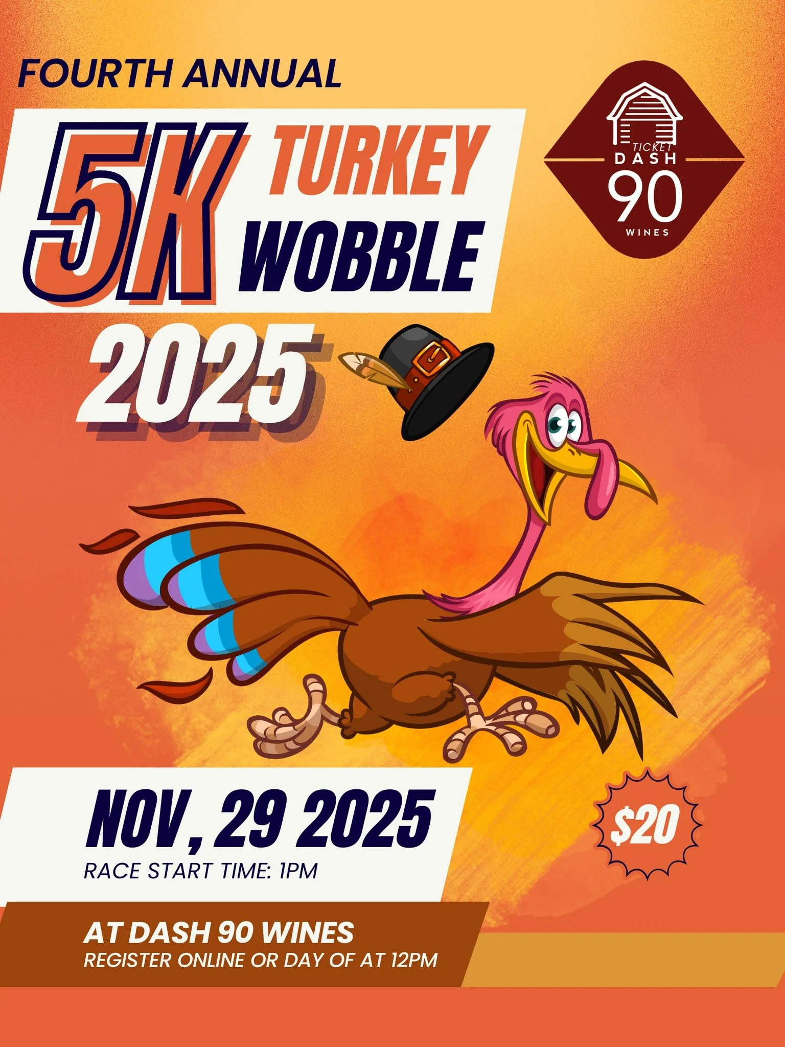 Fourth Annual 5K Turkey Wobble