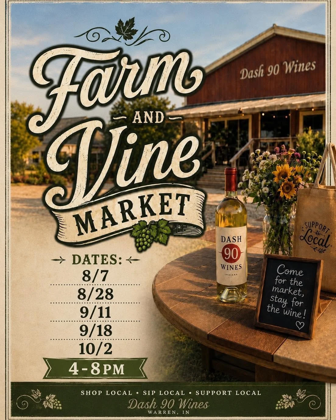 Harvest & Vine Market (4th Annual Fall Craft Show)
