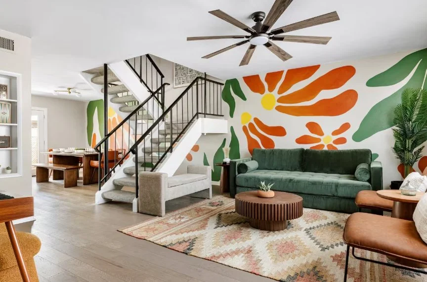 Custom Airbnb Wall Murals in Scottsdale, AZ