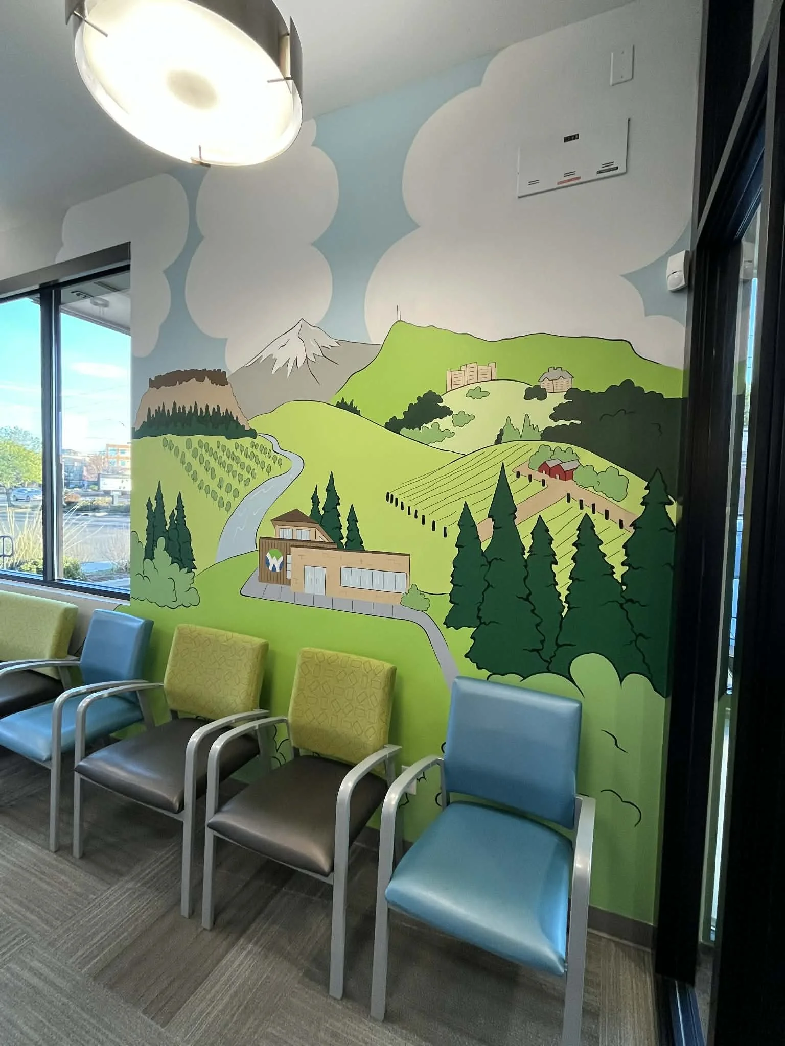 Orthodontics Office Mural | Medford, OR