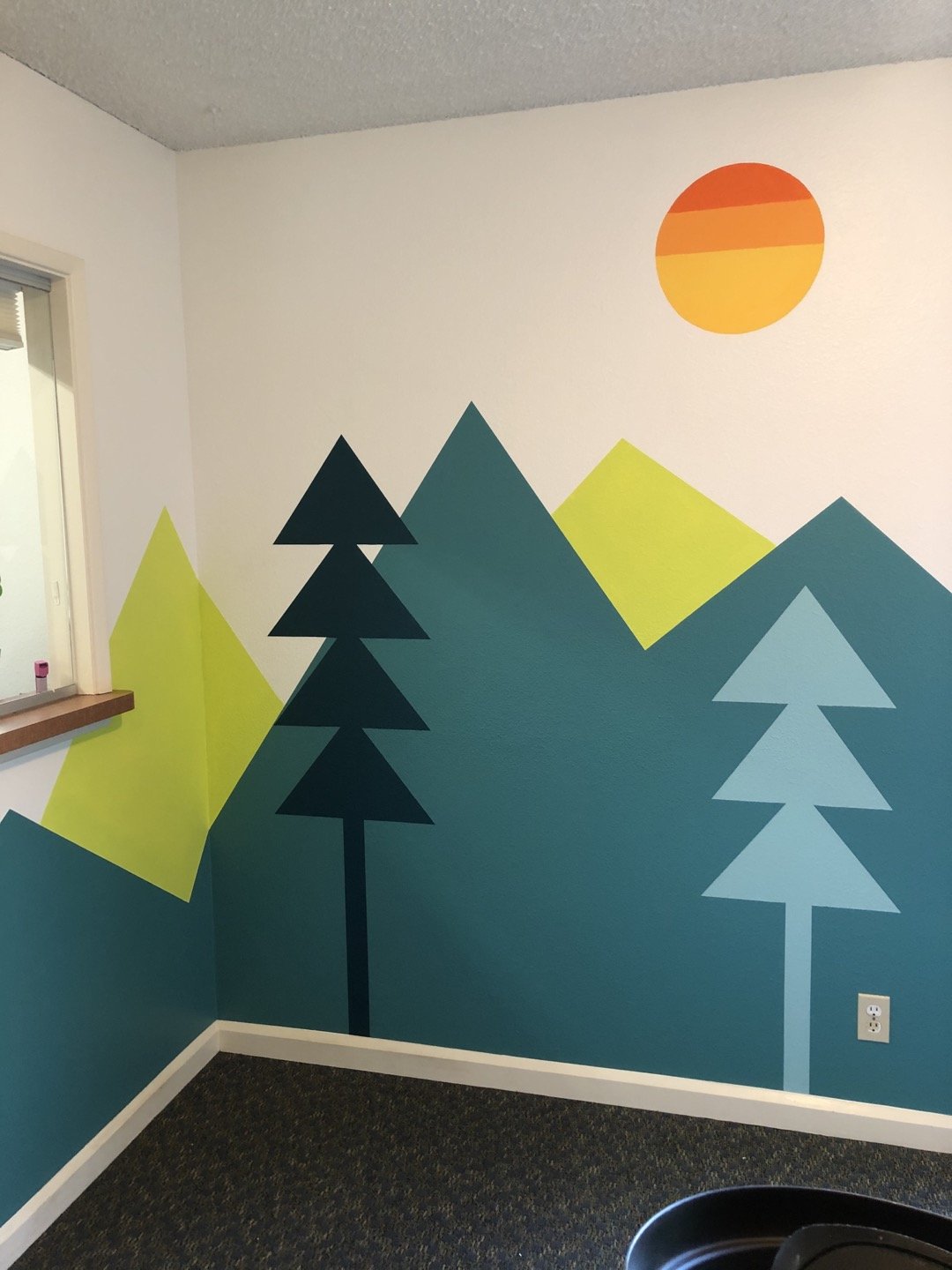 Lobby with Classic Timber Kids Logo