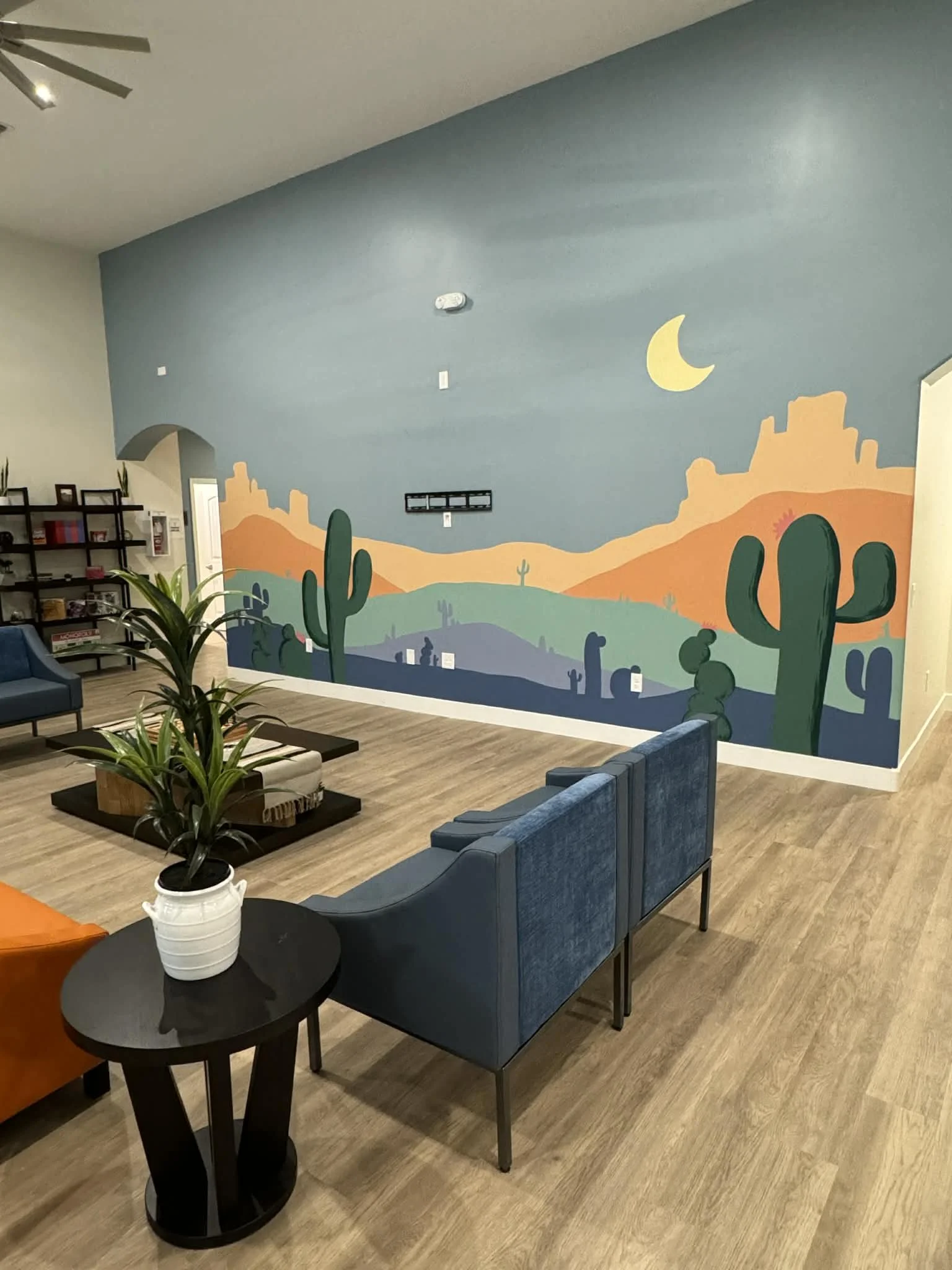 Desert Wall Mural | The Haven | Green Valley, AZ
