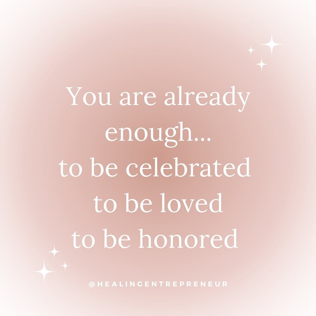 Remember you&rsquo;re already enough. There&rsquo;s nothing on this earth, no one in this world, who can diminish your inherit worth. So walk for forward with your head held high. 💖