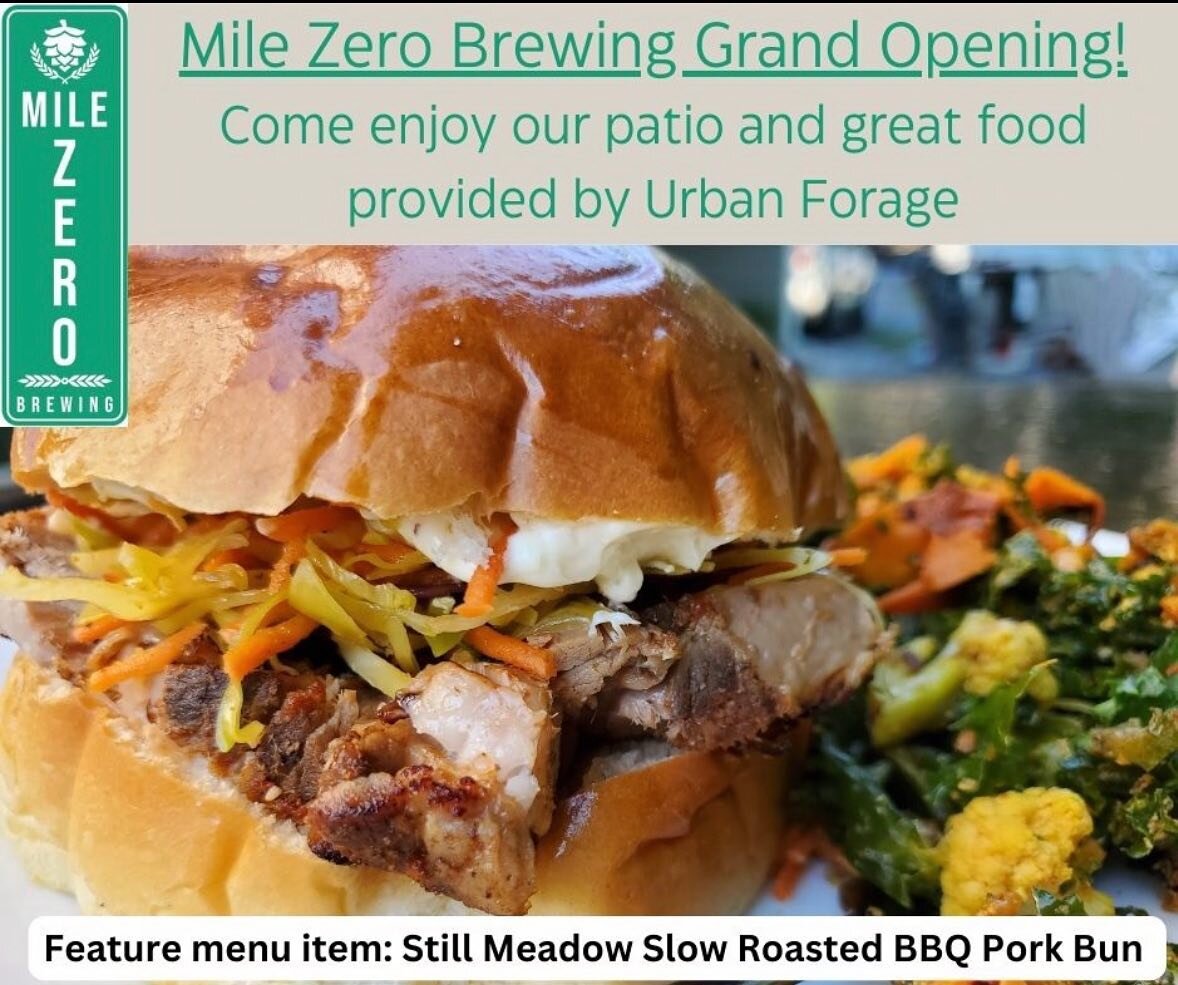 Mark your calendars. May 27th we are having our grand opening! Super happy to be offering another great special from @urbanforagefoods and Chef Mike will be on hand during the day to serve it up #metchosin #victoriacraftbeer #victoriaaletrail #bcalet