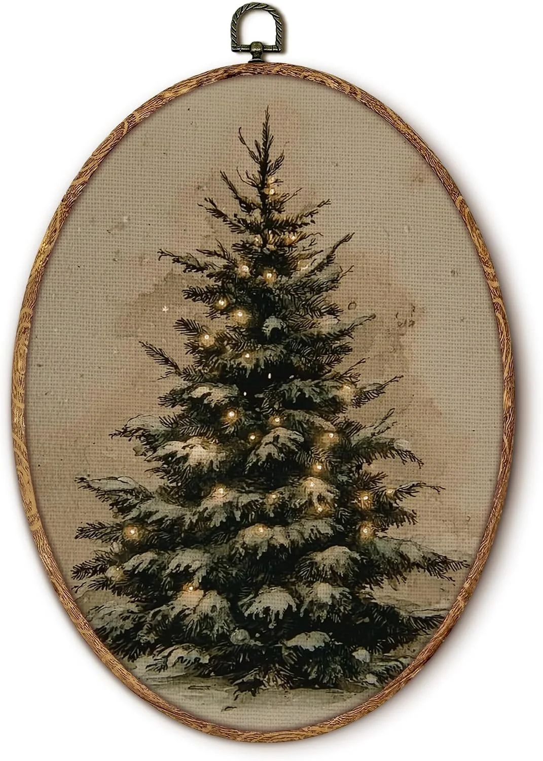 Christmas Tree Framed Wall Art