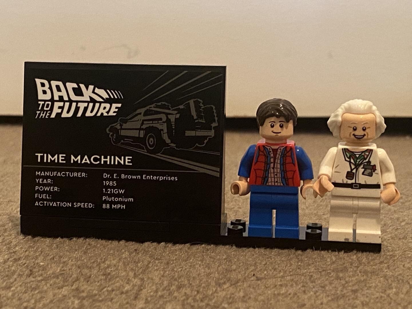 Lego Marty and Doc