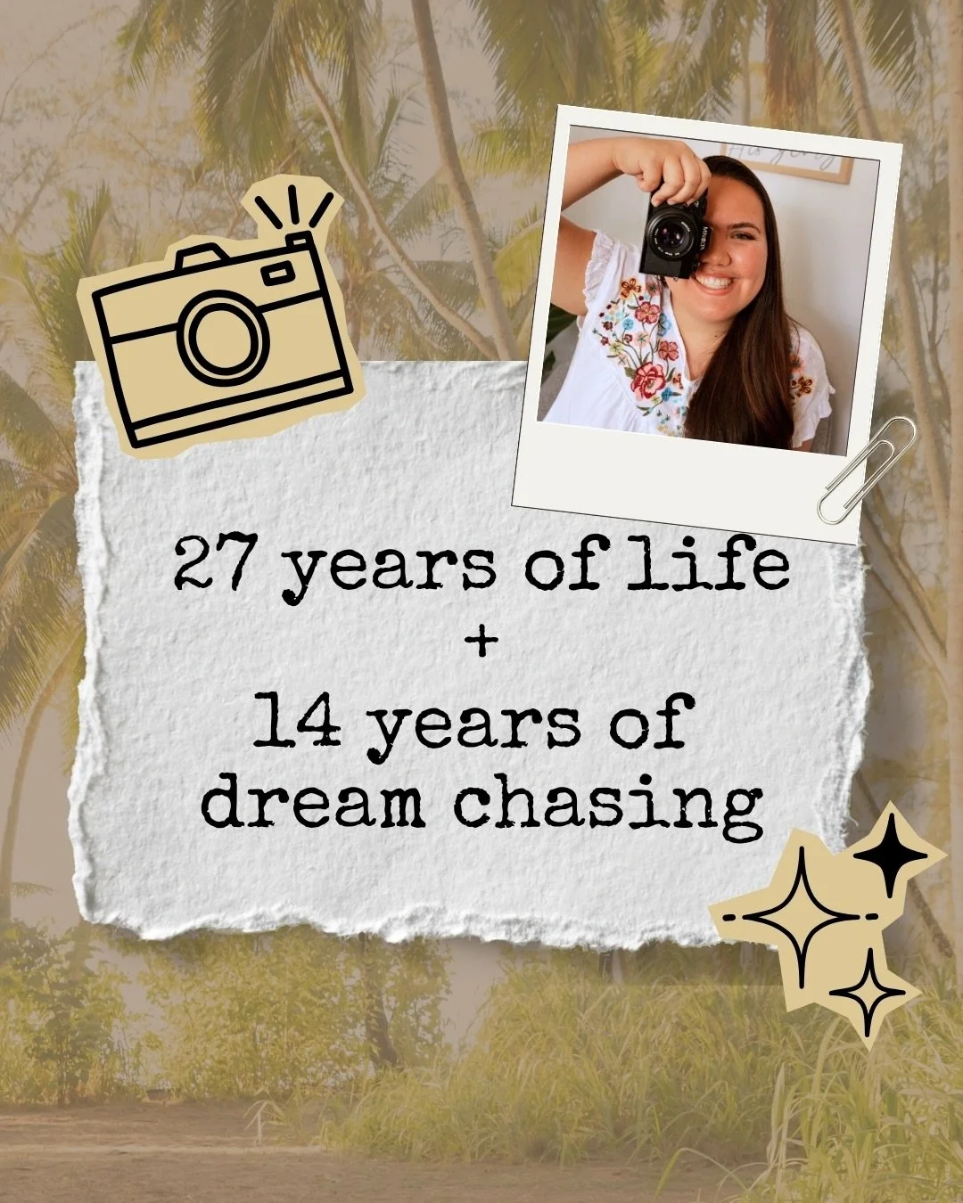 Yesterday I celebrated 27 years of life&hellip; and 14 years since I started my photography journey.

What started as a 10 year old girl taking photos of flowers with her first camera turned into something I never could have imagined.

There have bee