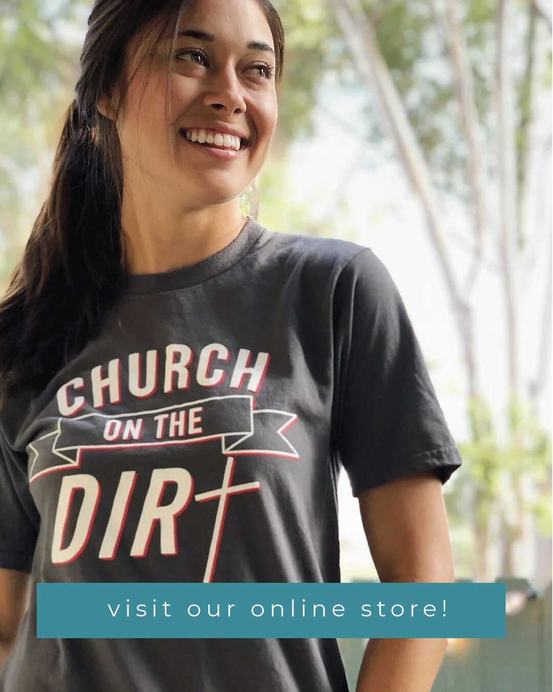 Do you have Church on the Dirt merch? 

There&rsquo;s several different selections of tees, journals, and bracelets found on our website. 

Check out the link in our bio to support COTD and get some cool swag!