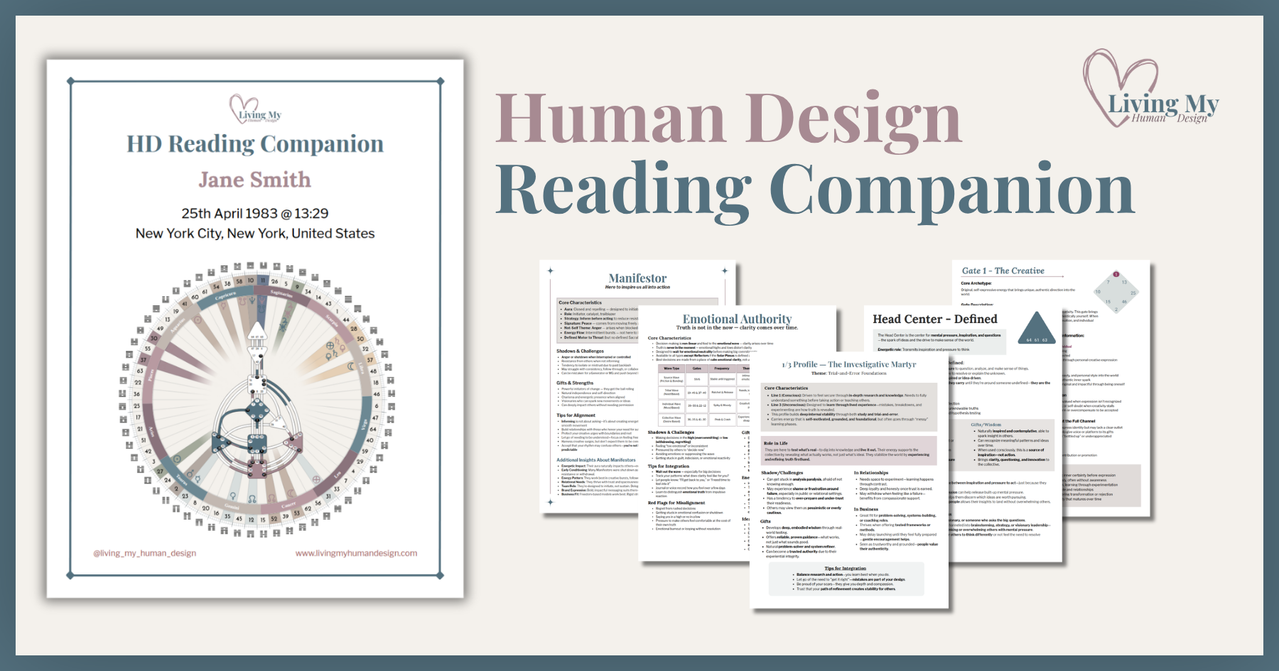 Introducing the Human Design Reading Companion