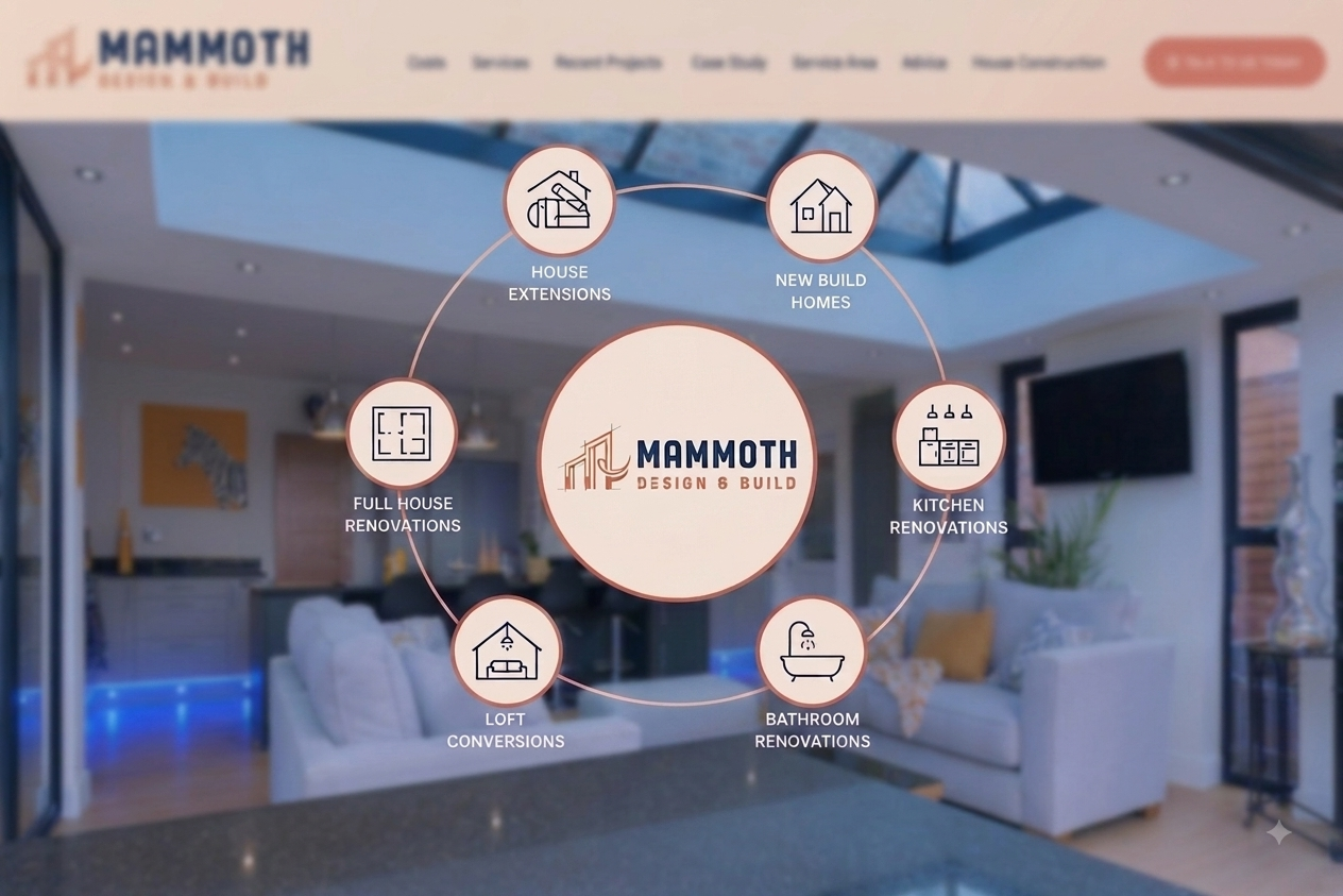 From New Business to Digital Presence: How We Launched Mammoth Design &amp; Build Online