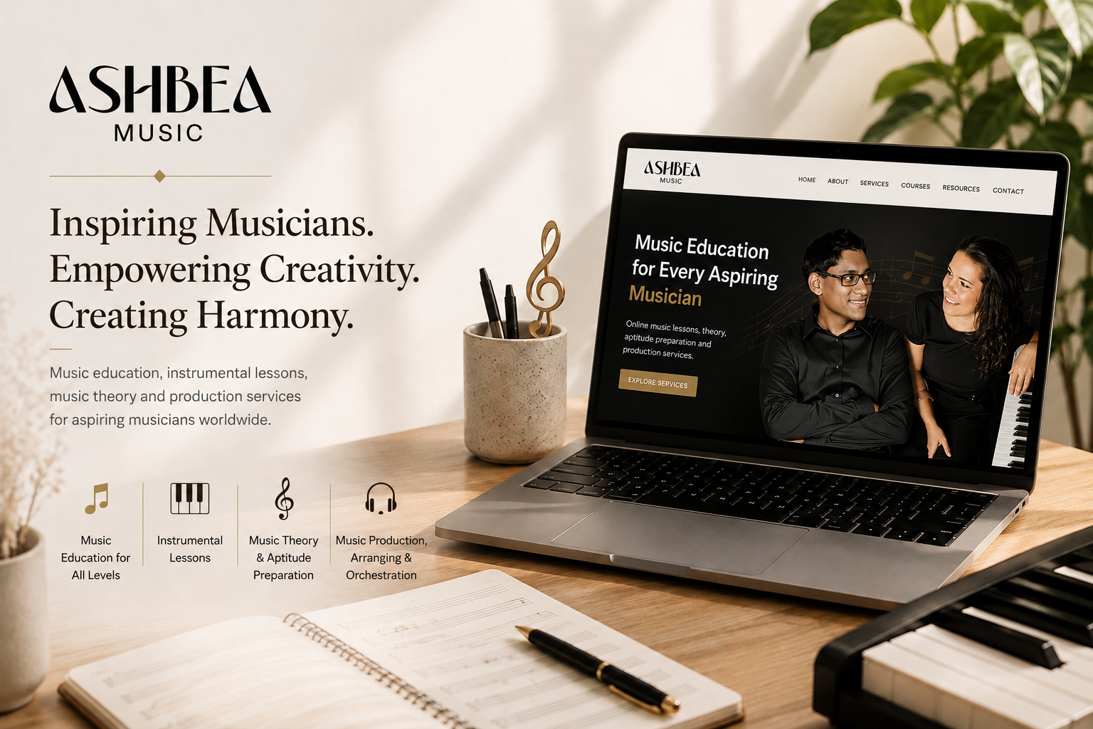From YouTube Tutorials to a Complete Digital Presence: The Ashbea Music Journey