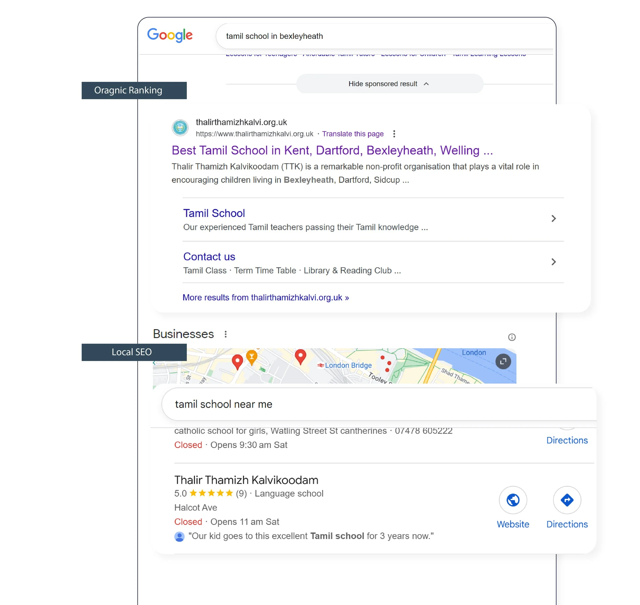 Best local SEO agency in london, bexley and kent