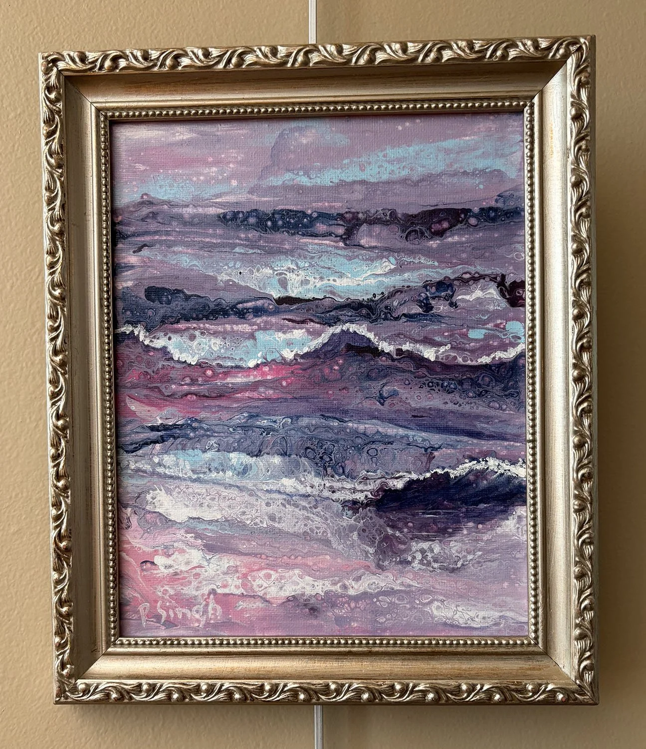 Morning Stroll,
created by Patricia Singh,
Acrylic,
10” x 8”,
$85