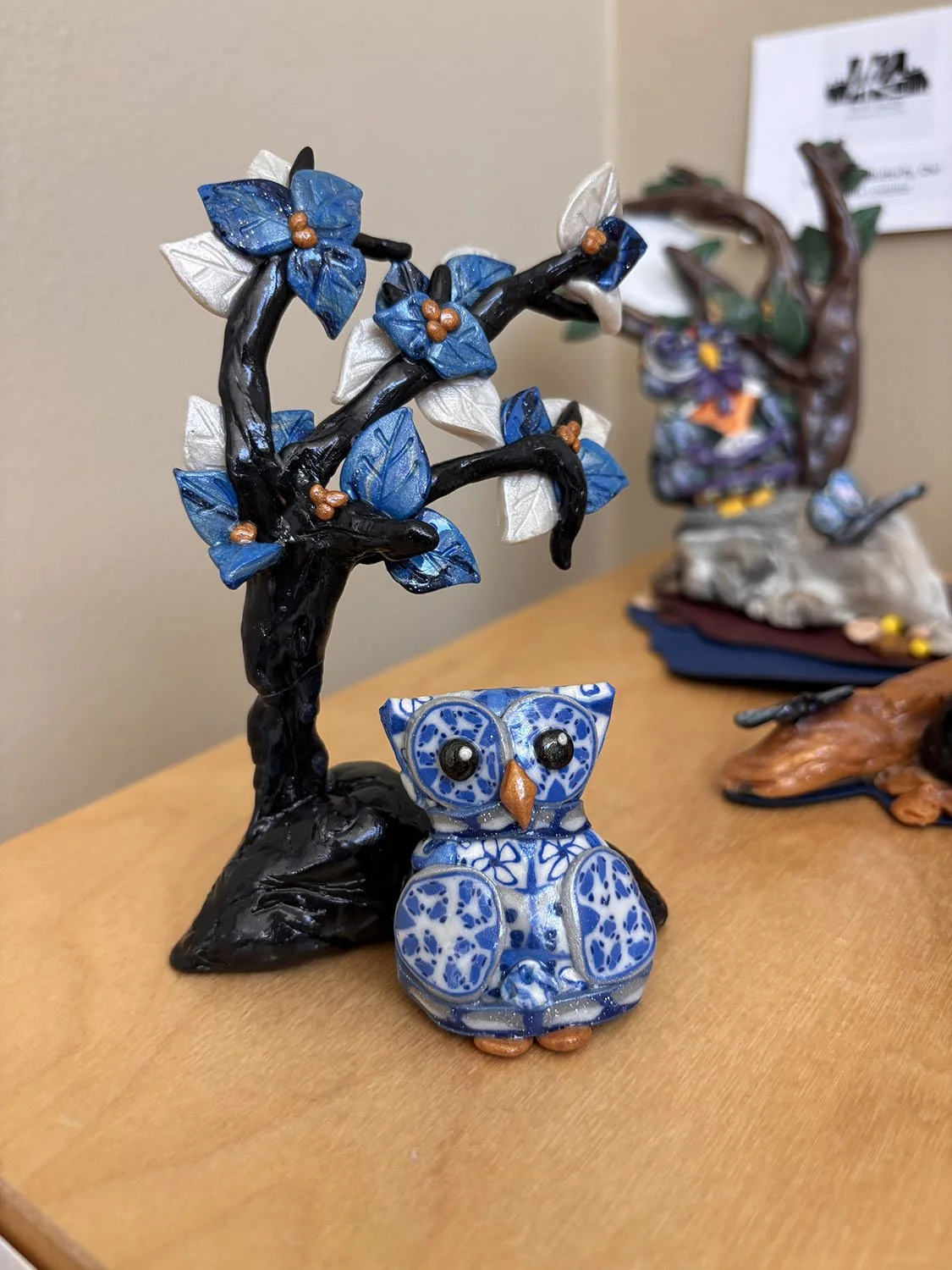 Porcelain Owl,
created by Marina Lostetter,
$65 
