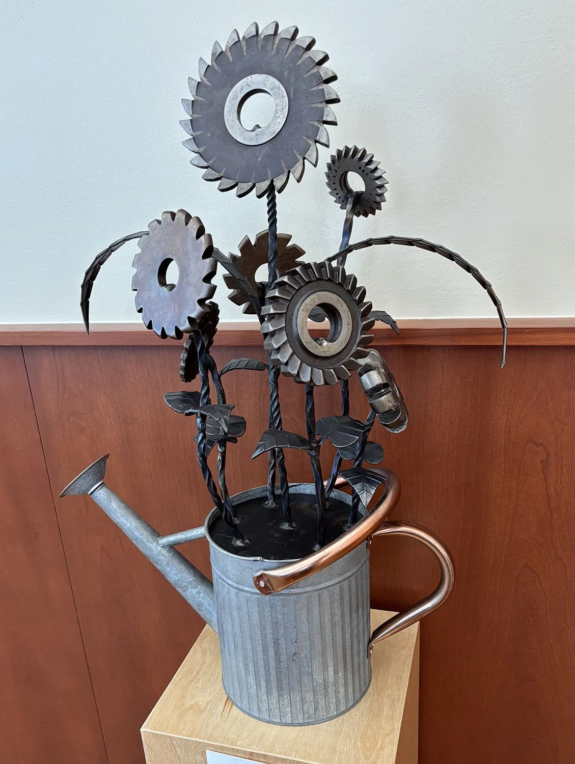 Wildflowers,
created by Bruce Slaton,
Metal Art,
25 inches tall,
$475