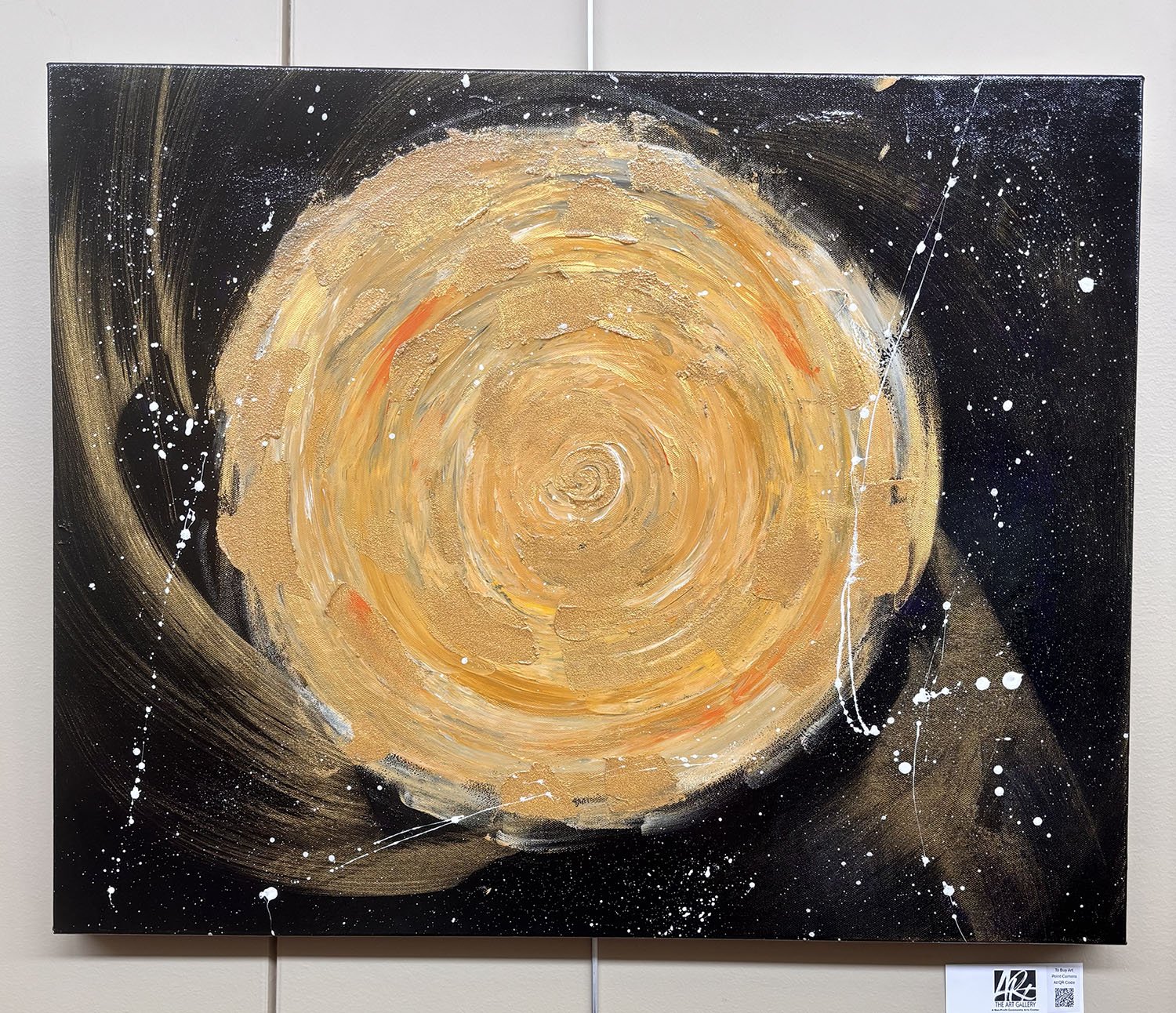 Obitus,
Bailey Lankford.
Acrylic,
24”x30”,

$800.
