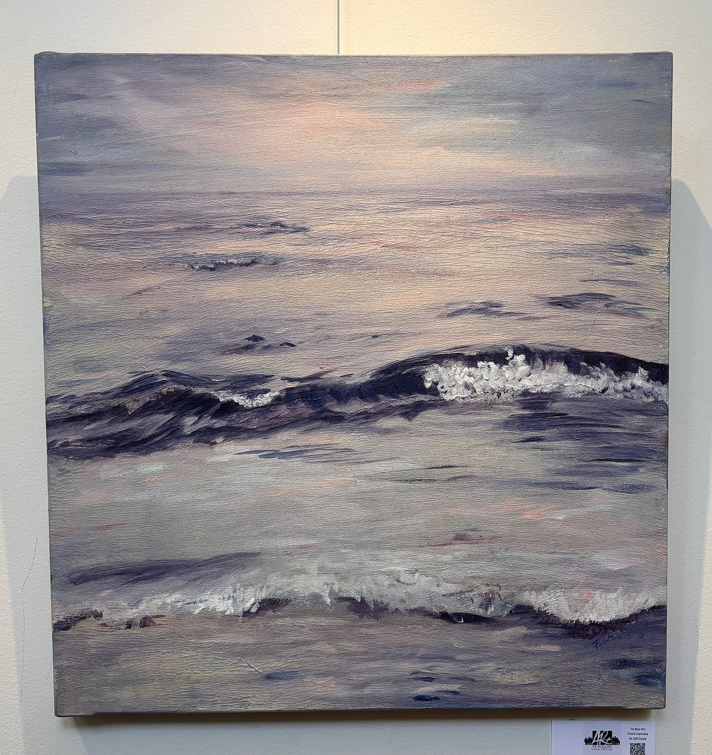 "Morning Light" by Patricia Singh. Acrylic, 
24” x 23”.   $497. 