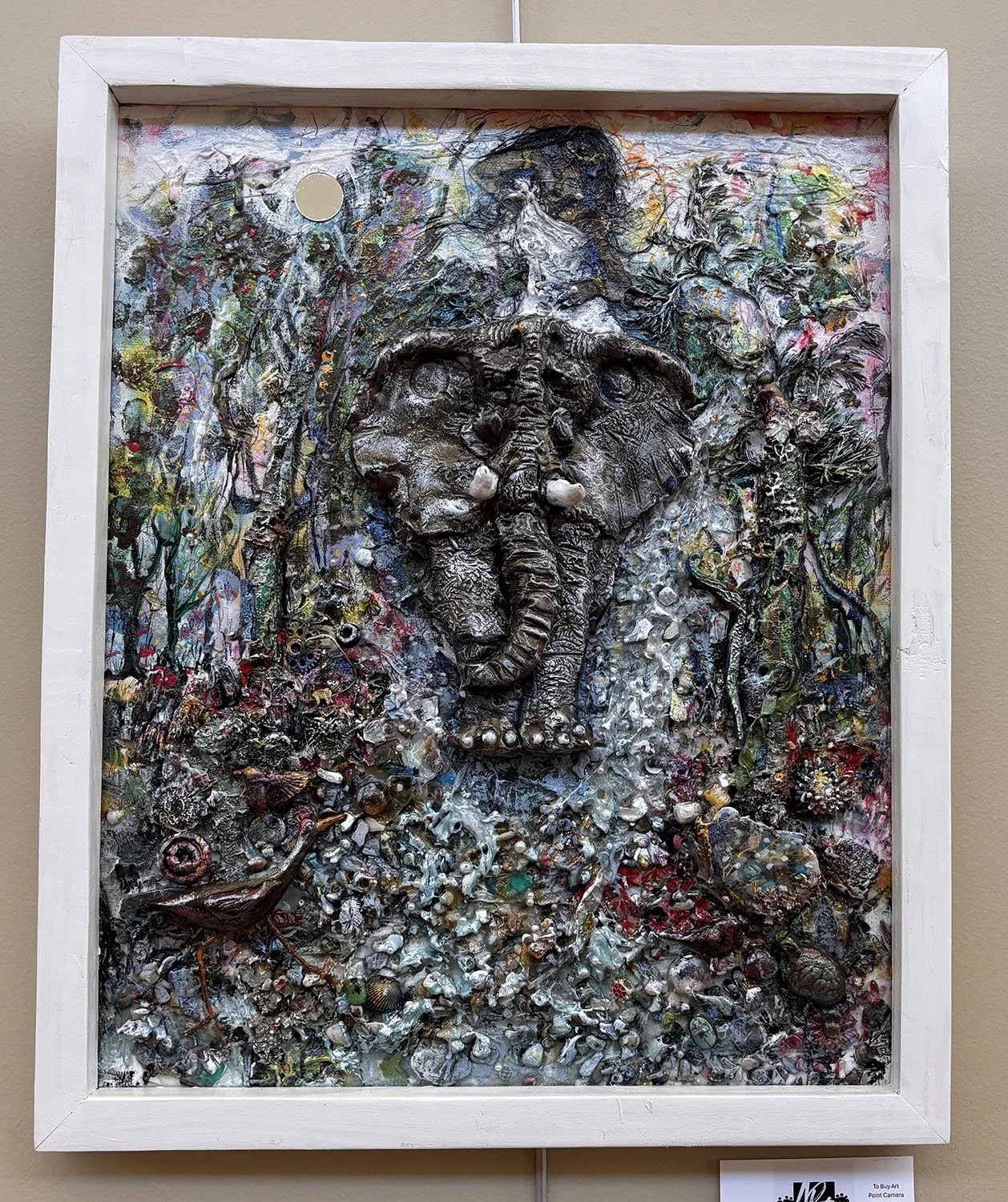 Journey to the End of the Falls,
created by Susan Orosz,
Mixed Media,
20” x 16”,
$640.
Print 14” x 11”,
$15.00.
