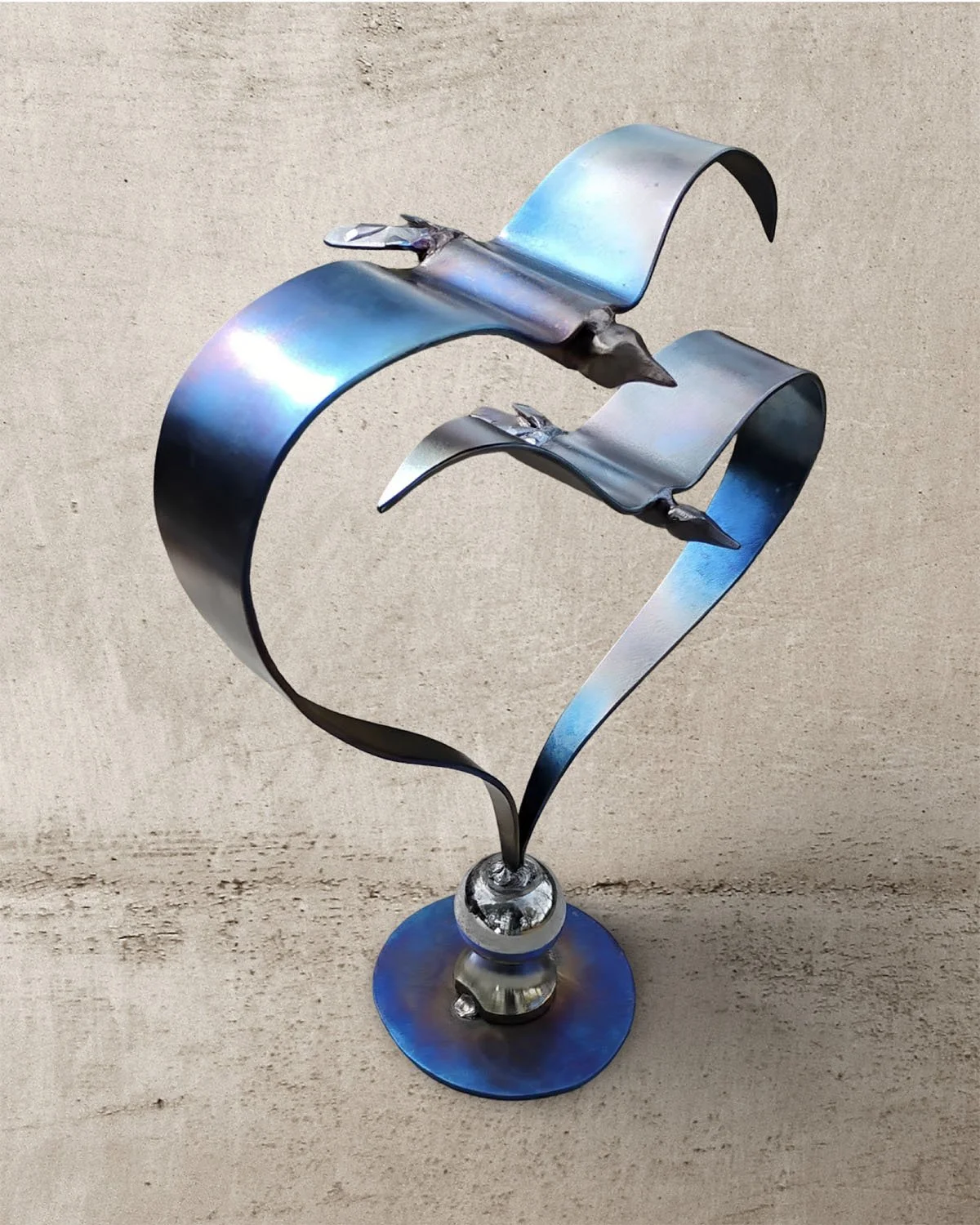 Love to Watch the Birds,
Bruce Slaton.
Multi Media Stainless Steel
& Mild Steel,
