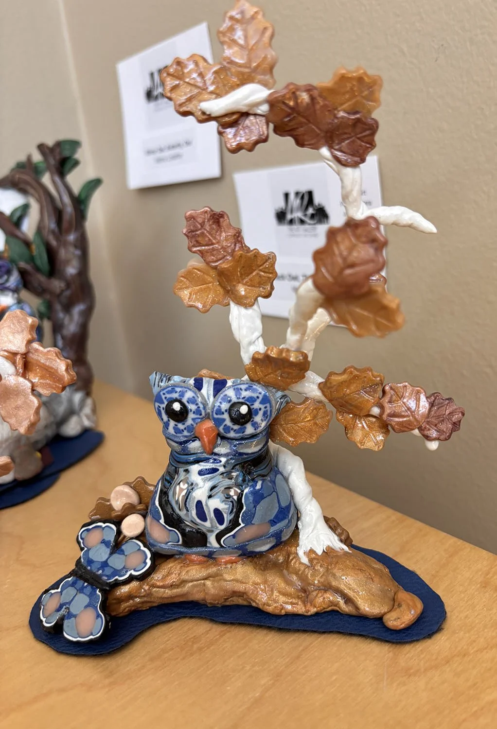 Winter Oak, Butterly, Owl
created by Marina Lostettter
$75 