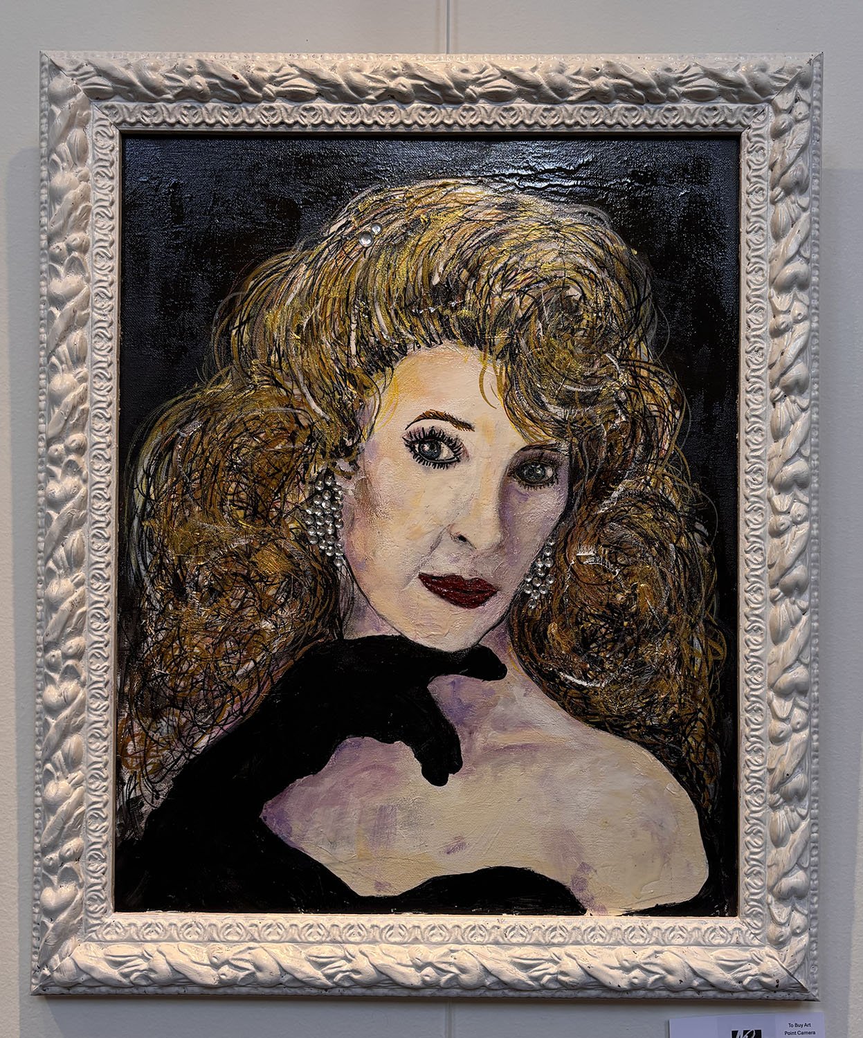 "Not Who I Am" by Susan Orosz. Mixed Media, 16” x 20”.  $640. 12” x 16” print: $20.