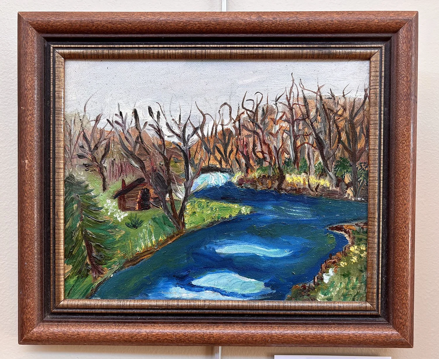 Devil’s Den,
created by Janet Borders,
Oil on canvas,
12.5” x 10.5”,
$129.