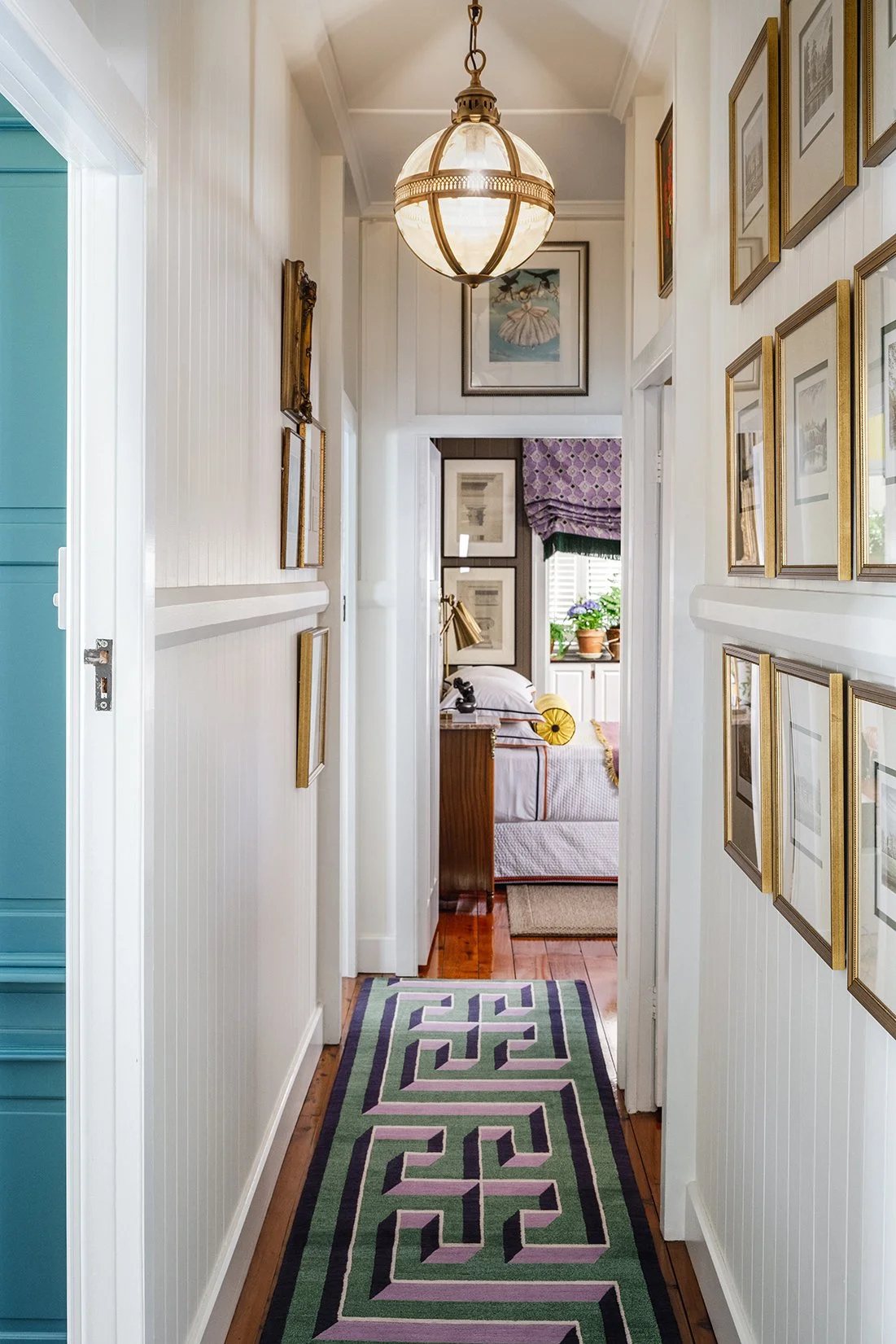 Oliver Mark Interiors Moorooka Residence Hallway