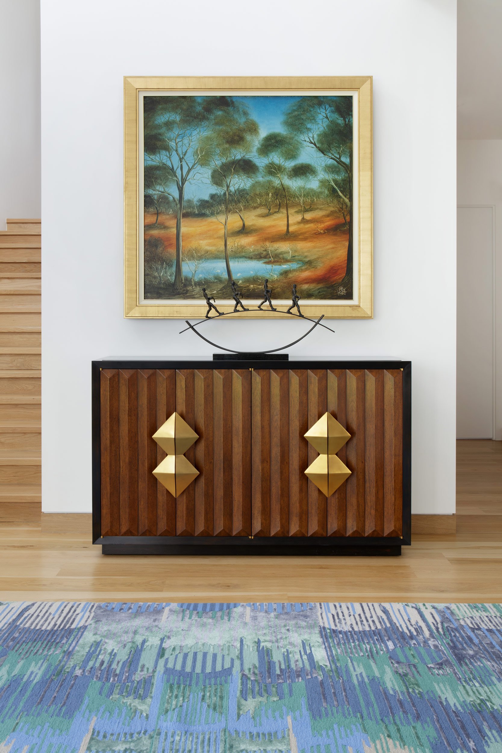 Oliver Mark Interiors Hawthorne Residence Buffet