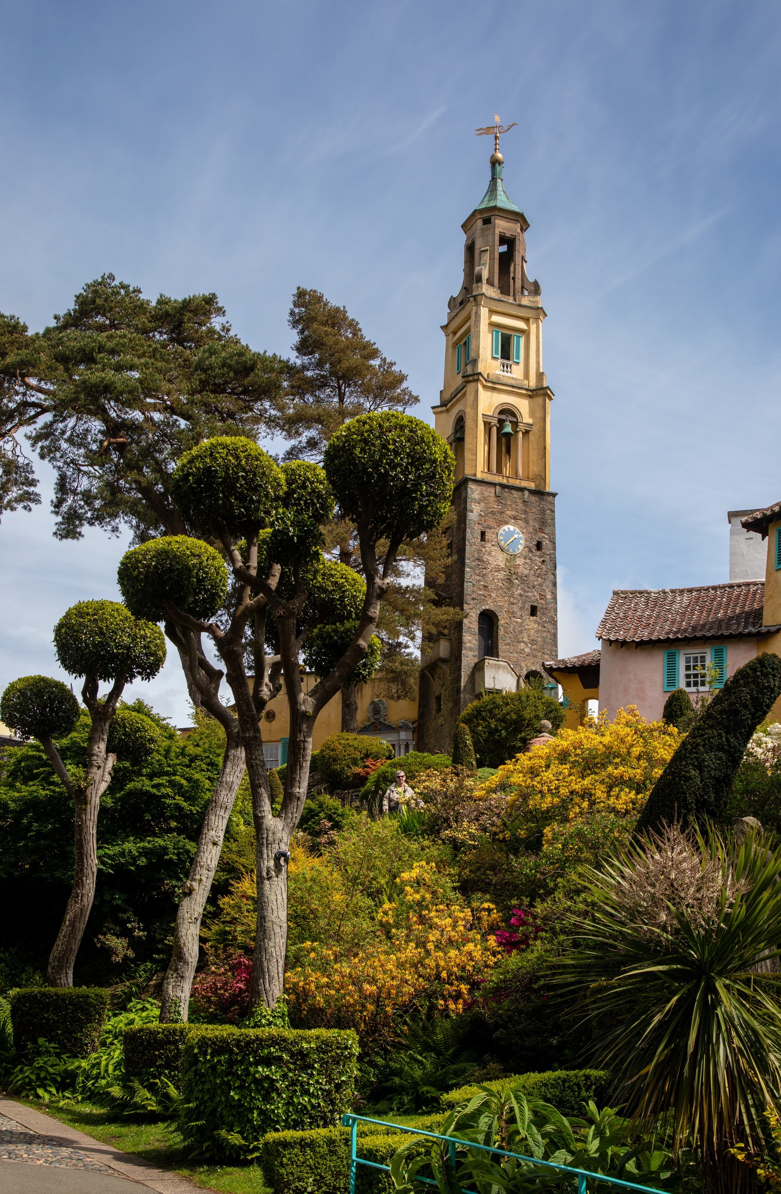 Portmeirion Village, North Wales.