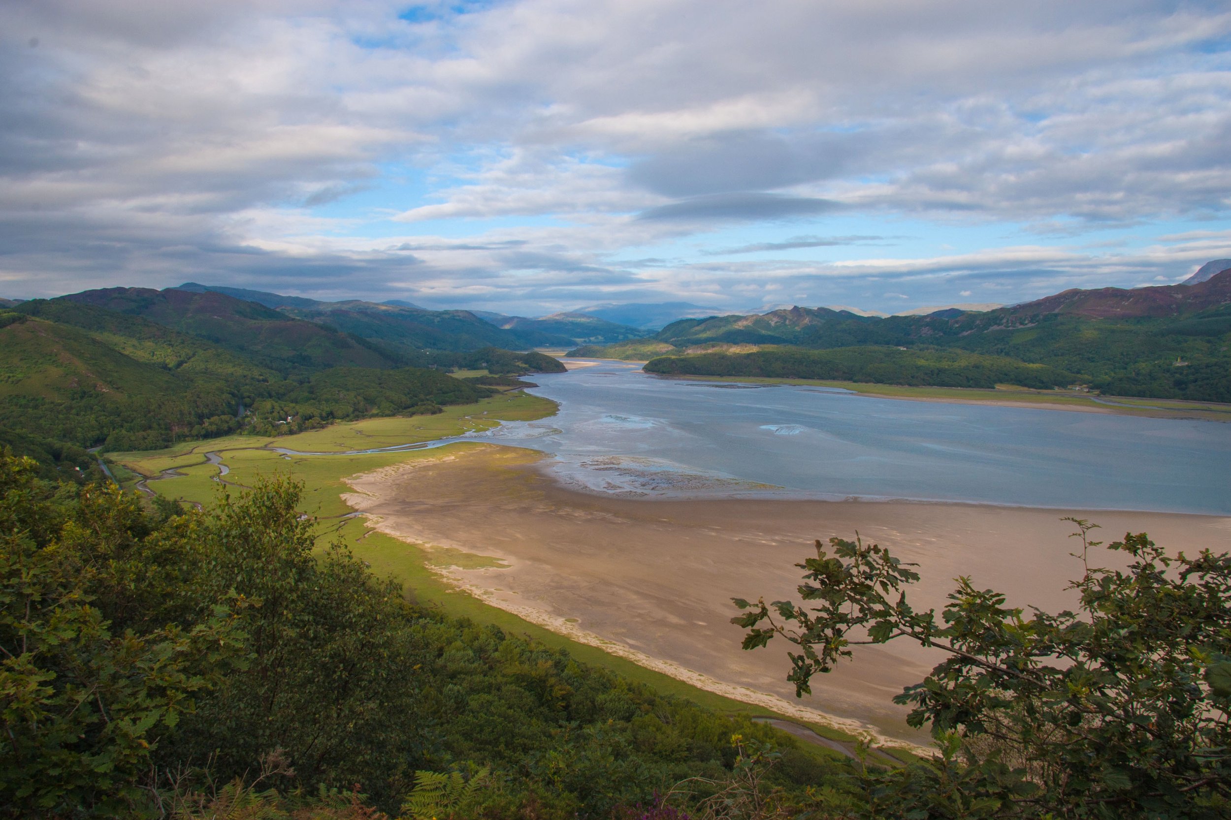 Afon Mawddach, Wales.