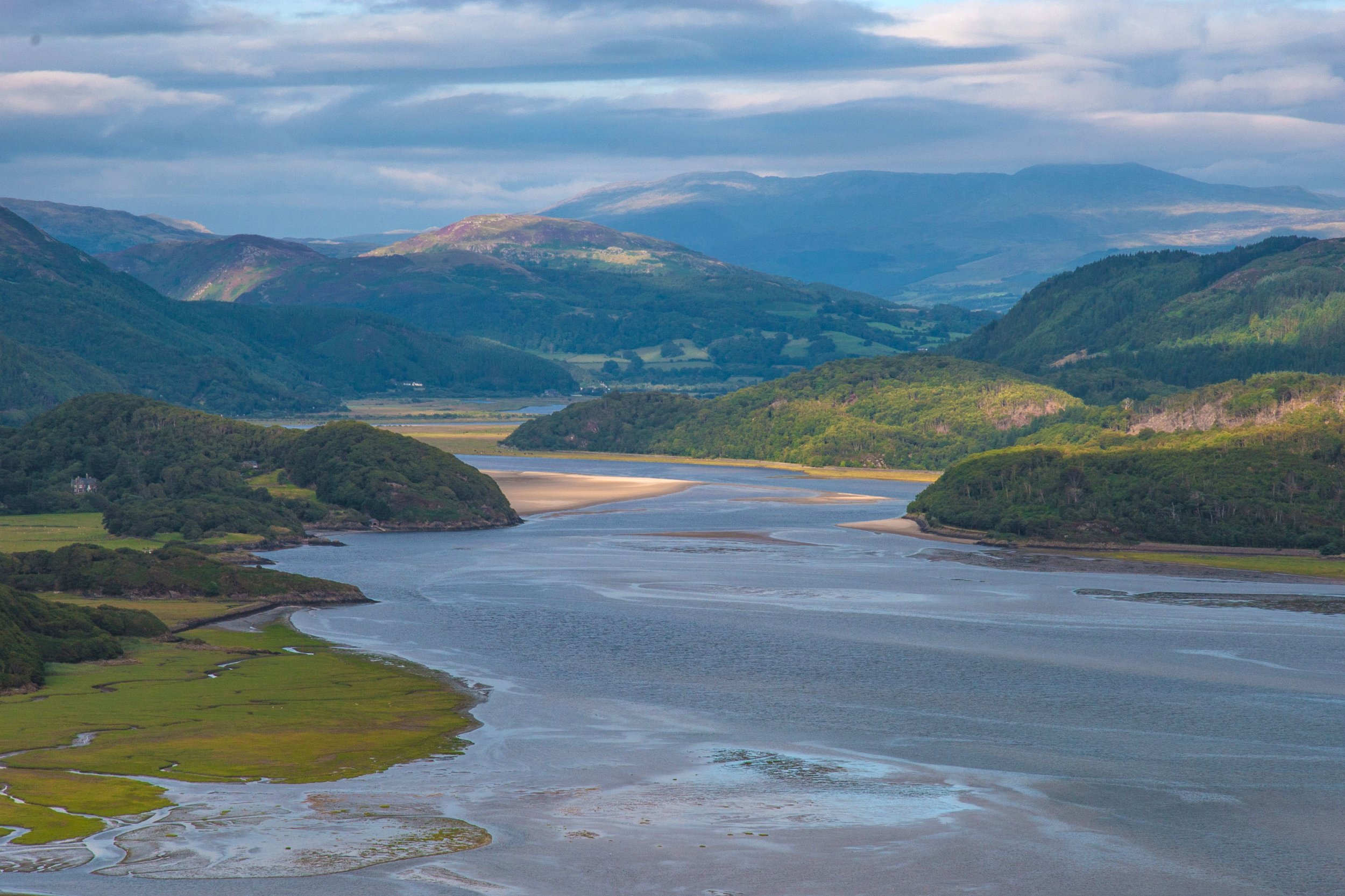 Afon Mawddach, Wales.