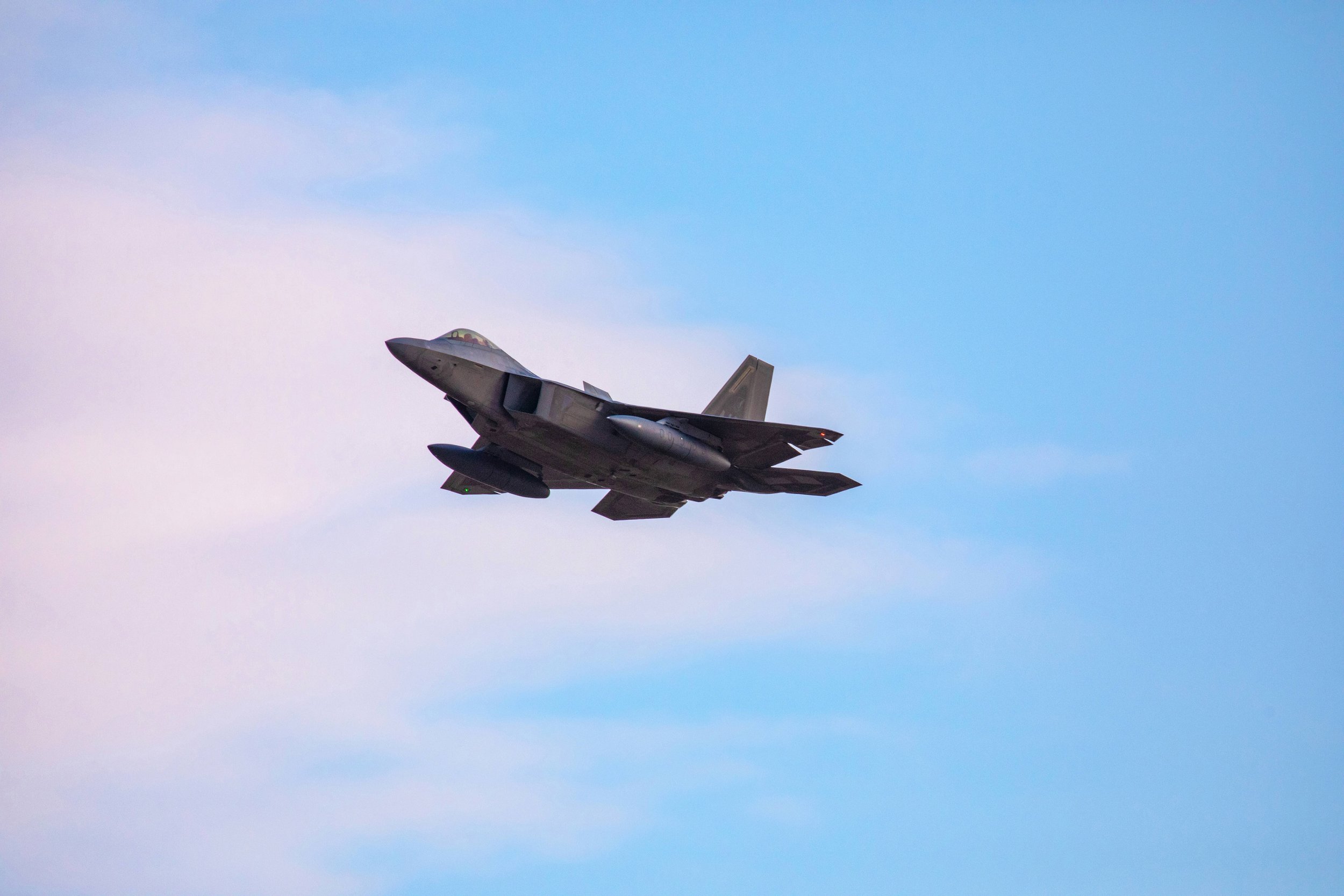 Alaskan F-22 at RAF Lakenheath.
