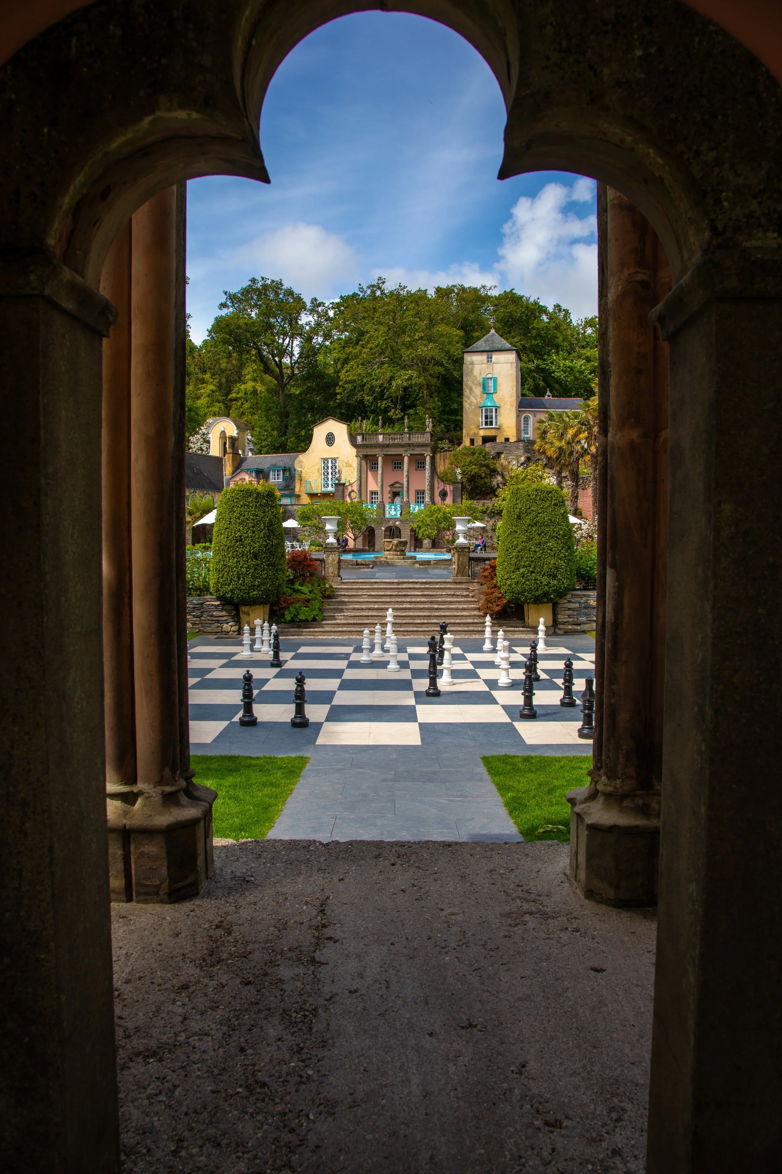 Portmeirion Village, North Wales.
