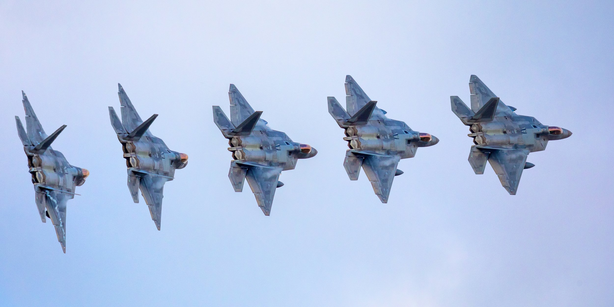 F-22 Montage RAF Lakenheath. 