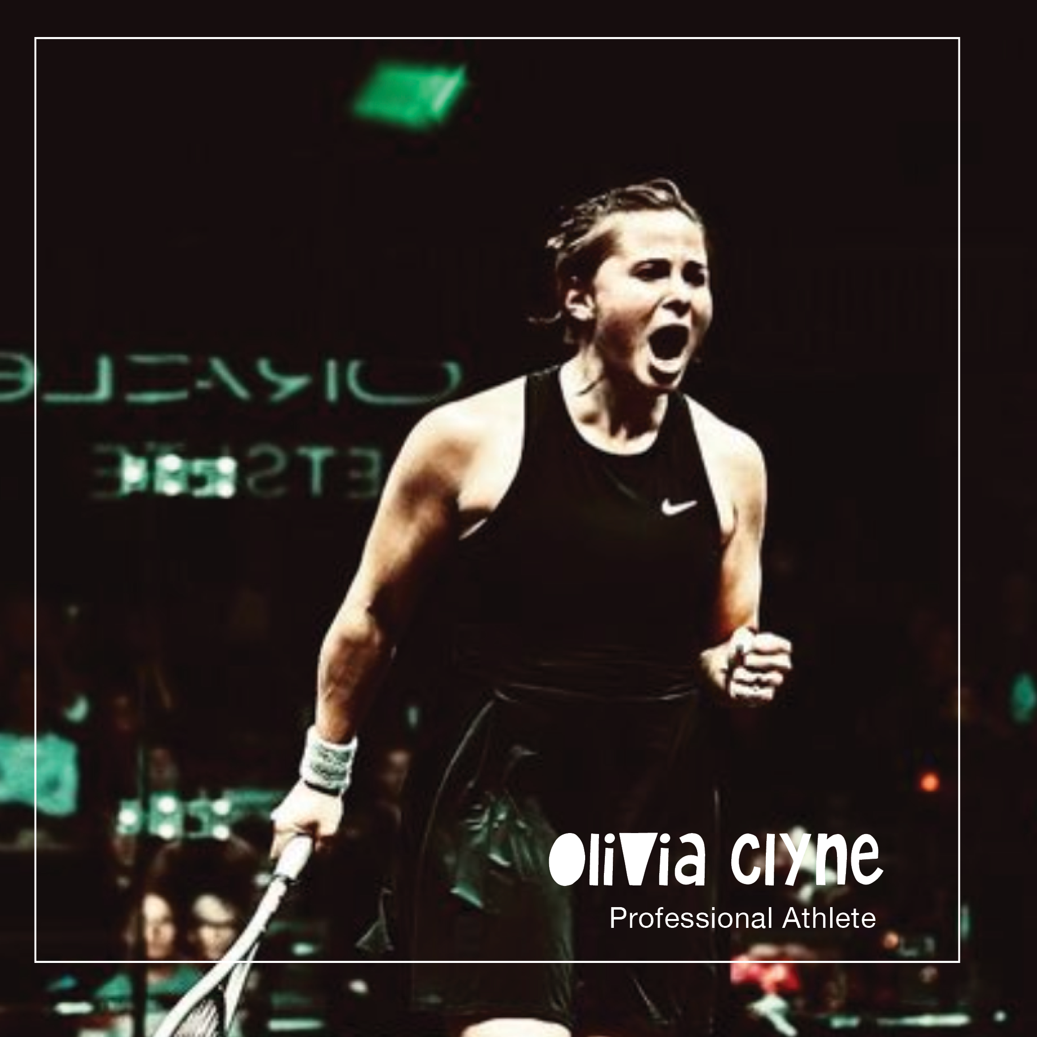      

 
     Olivia Clyne is a voracious reader, writer, world traveler, yogi, integrated nutritionist in training, and a professional squash player on the world tour who has represented the United States of America for the past 16 years.    Olivia 