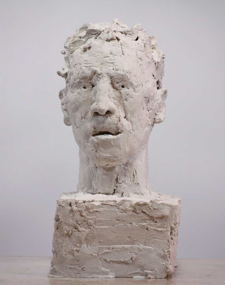 Head  2:24‍ ‍(2024), Winterstone,  15 1/2 x 7 1/4  x 9 7/8 inches 