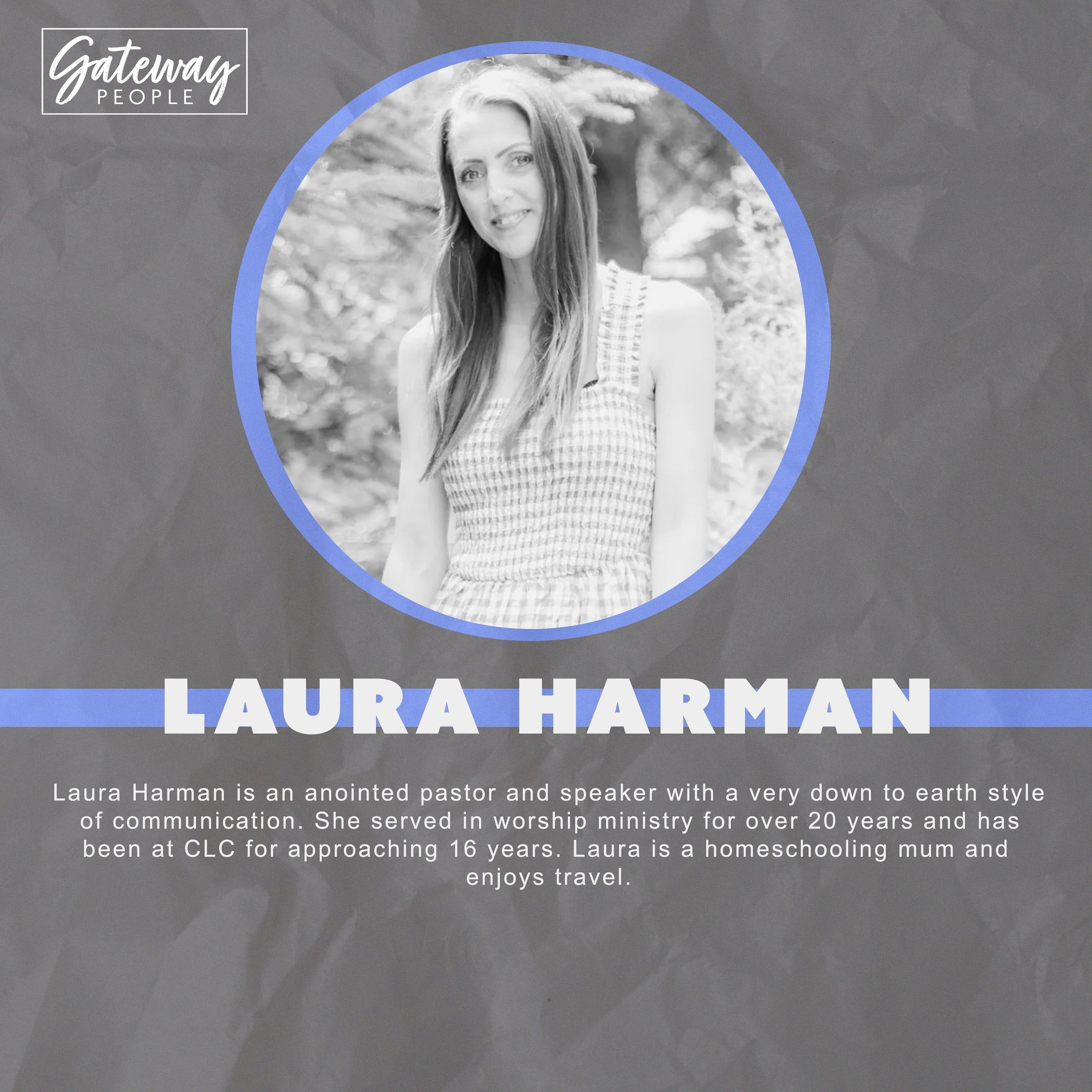 Introducing another one of our speakers, Laura Harman @raisingthreearrows ! 🙌🏻❤️

💻 Graphic by @taliaharman.thecreative 

#gateway #2024 #conference #more #gateway2024 #citylifechurch #gatewaypeople #portsmouth #church #jesusisking #churchconferen