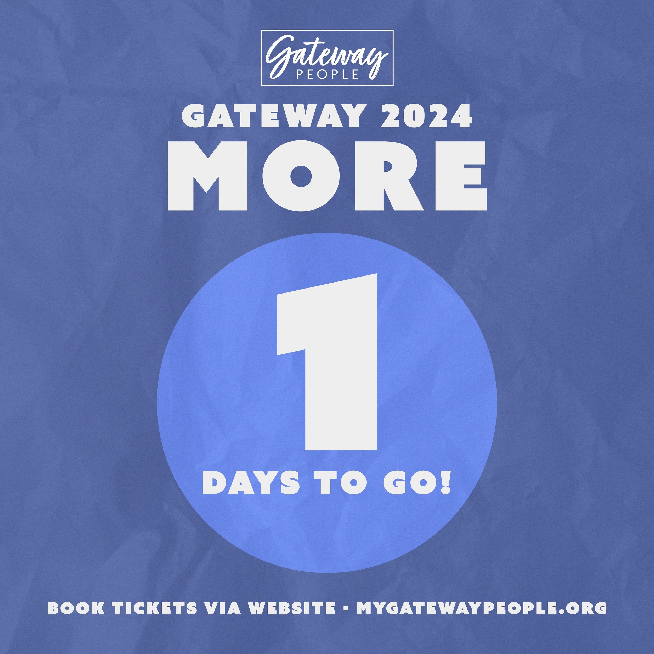 AHHHH ONE DAY TO GO!!!! Sign up if you haven&rsquo;t already, it&rsquo;s going to be an amazing weekend!!! 💙🙌🏻🙏🏼✝️&hearts;️

💻 Graphic by @taliaharman.thecreative 

#gateway #2024 #conference #more #gateway2024 #citylifechurch #gatewaypeople #p