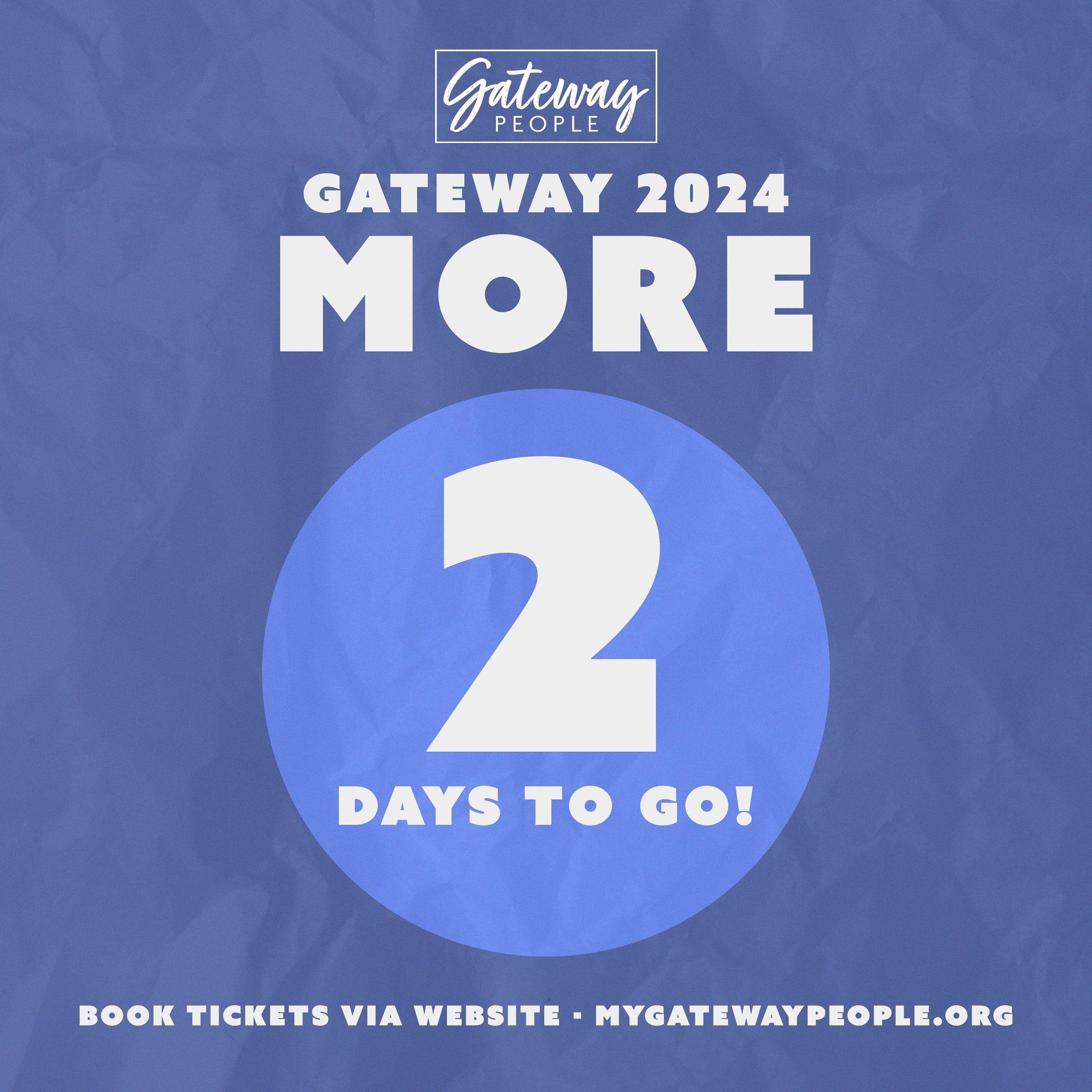 2 days to go!!! 🙌🏻💙

💻 Graphic by @taliaharman.thecreative 

#gateway #2024 #conference #more #gateway2024 #citylifechurch #gatewaypeople #portsmouth #church #jesusisking #churchconference #wewantmore