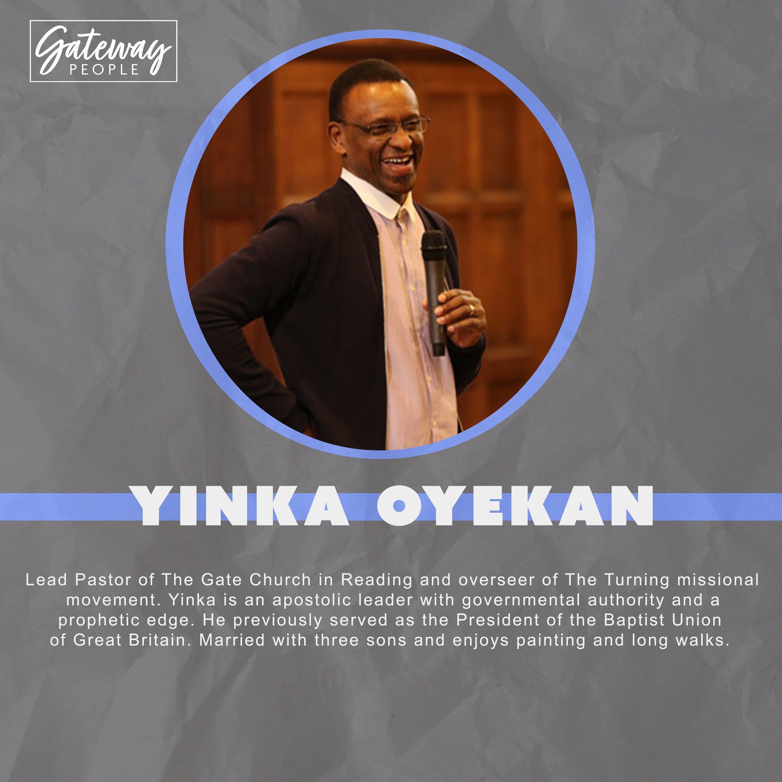 Our next speaker for gateway is Yinka Oyekan!! 🙏🏼

💻 Graphic by @taliaharman.thecreative 

#gateway #2024 #conference #more #gateway2024 #citylifechurch #gatewaypeople #portsmouth #church #jesusisking #churchconference #wewantmore