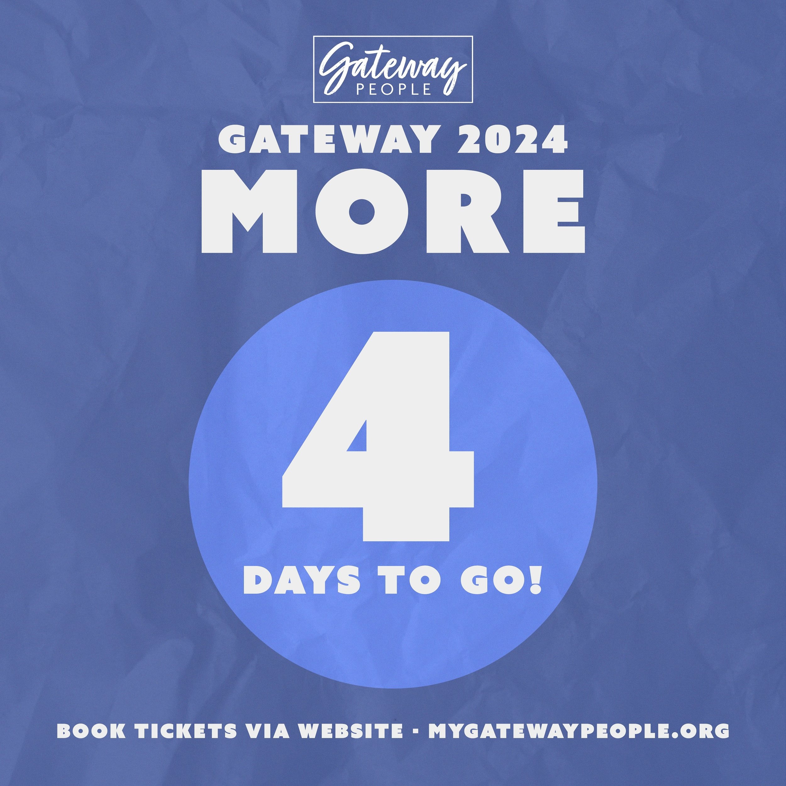 Only 4 days till Gateway 2024!!! Who&rsquo;s excited! 🙌🏻

💻 Graphic by @taliaharman.thecreative 

#gateway #2024 #conference #more #gateway2024 #citylifechurch #gatewaypeople #portsmouth #church #jesusisking #churchconference #wewantmore