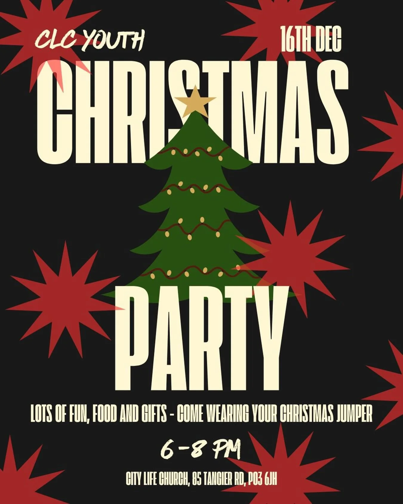 We have our Christmas party TUESDAY!!! Can&rsquo;t wait to see you there!! &hearts;️🎄

(Ages 10-17)