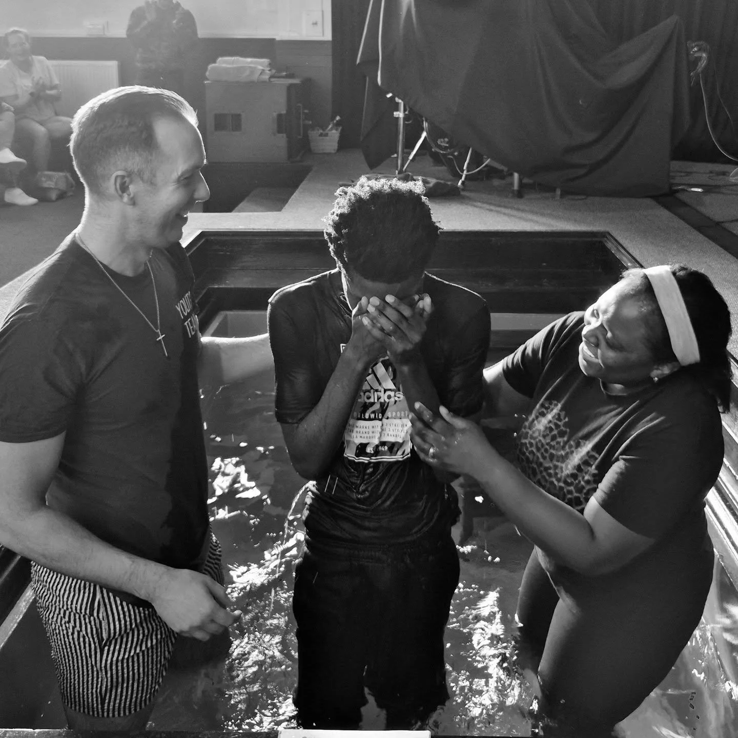 We love Baptisms!! ❤️ what a powerful day 👏 
#baptism #newlife #church #sunday #jesusisking