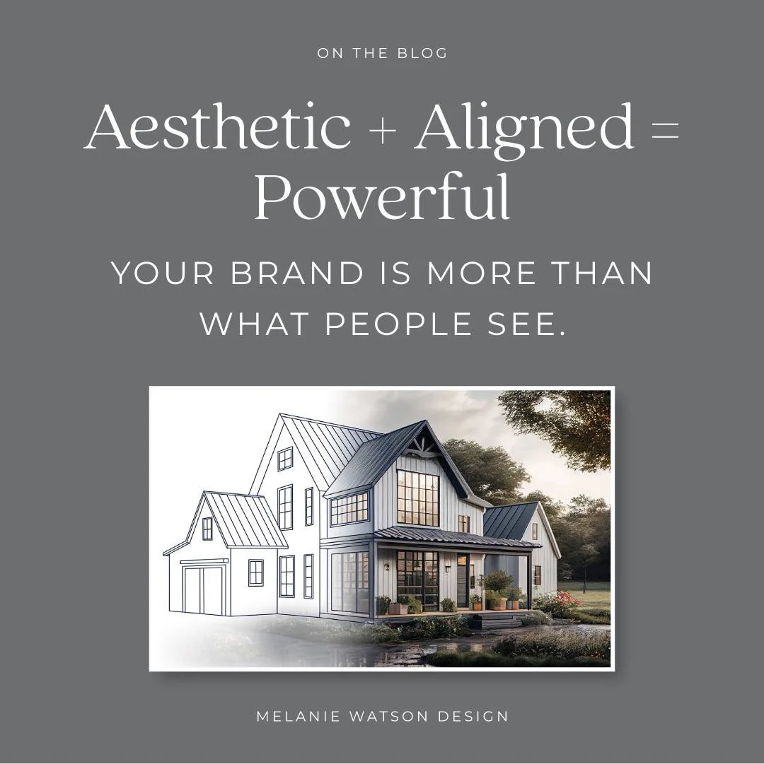 A beautiful brand can catch someone&rsquo;s attention.

But does it help them understand you?

Over the years, I&rsquo;ve learned that the strongest brands aren&rsquo;t just visually appealing &mdash; they&rsquo;re aligned.

The colors, messaging, pe