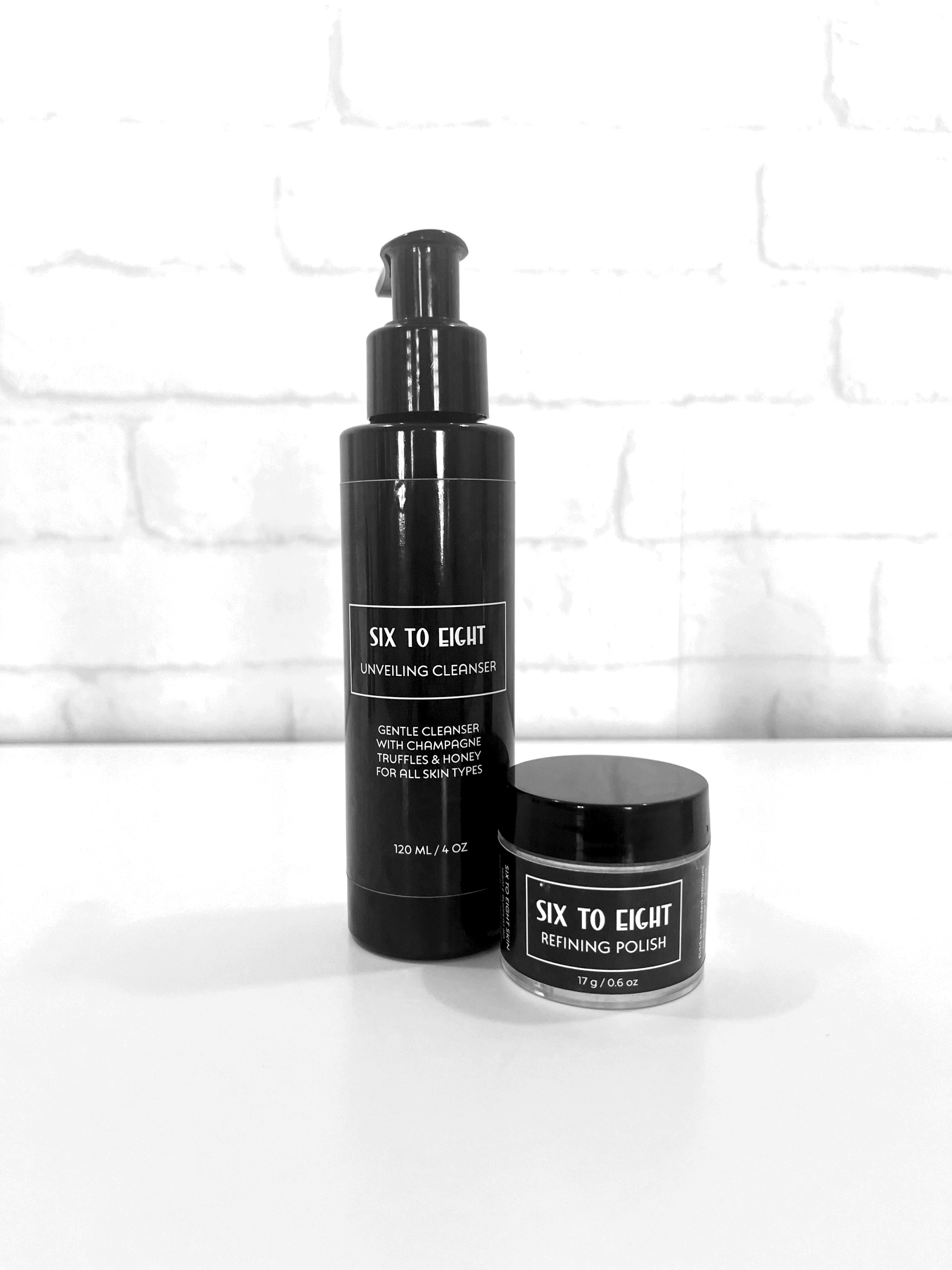 Unveiling Cleanser + Refining Polish