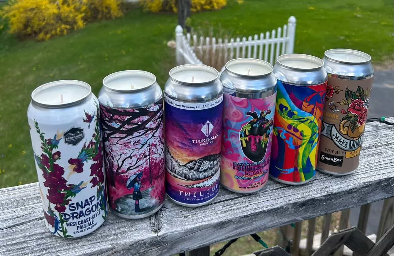 Granite State Beer Candle