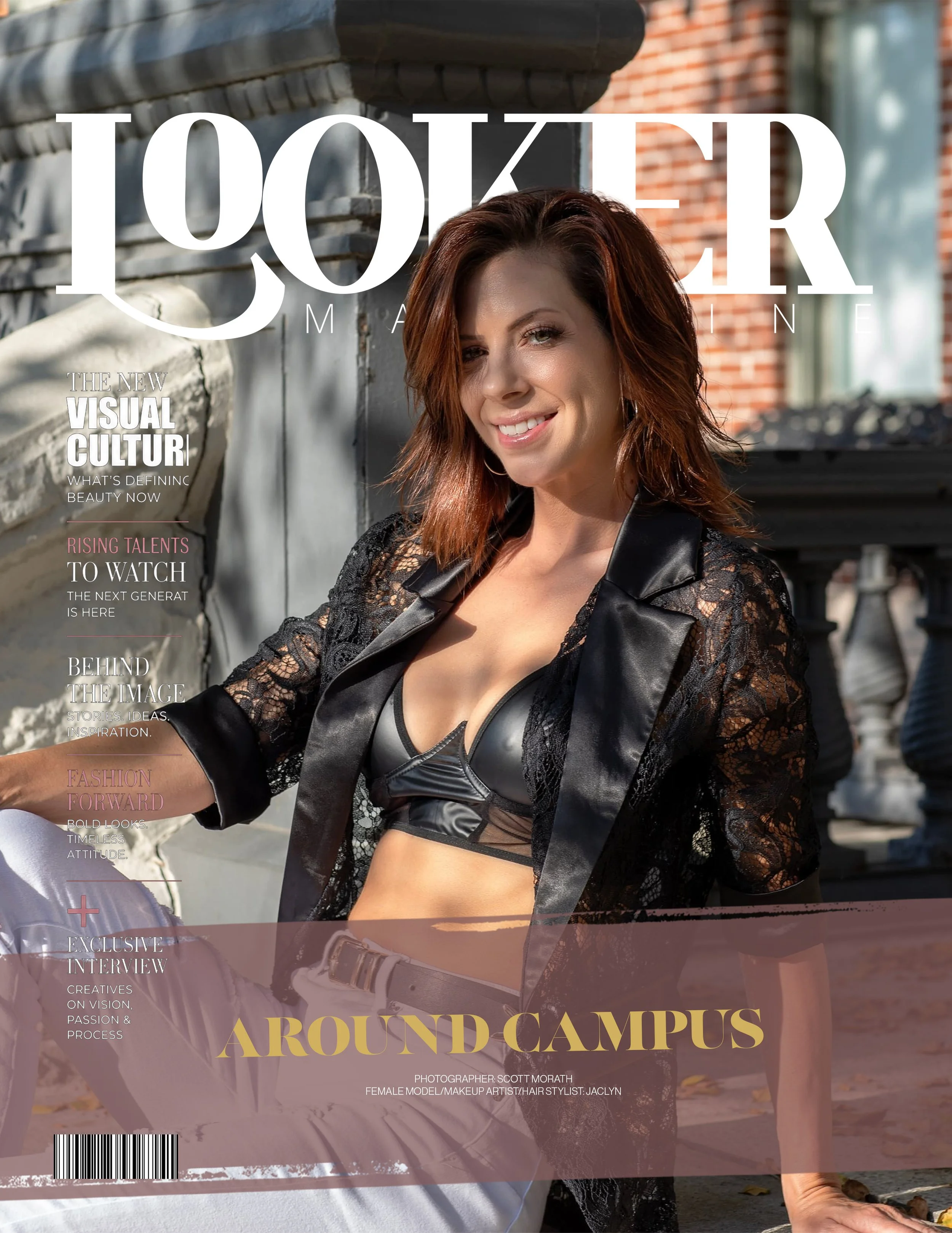 On the cover with Jaclyn