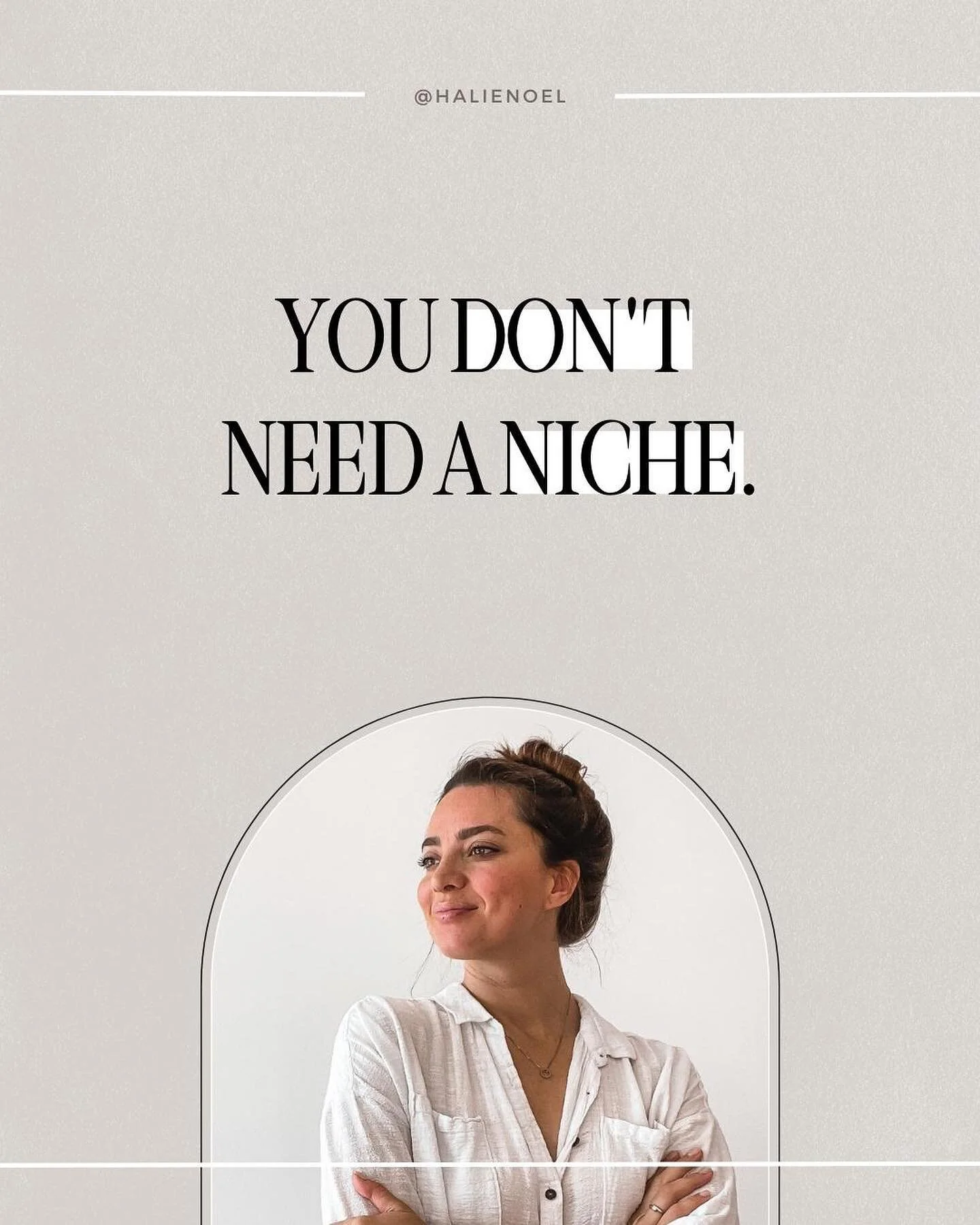 F the niche&hellip; if you don&rsquo;t like a niche. 🔥 Permission slip to be a rebel and do things differently.

❤️&zwj;🔥MULTI-PASSIONATE MESSAGE
Think of a Multi-Passionate Message like Nike. 

Do they have just shoes? No. They have everything you